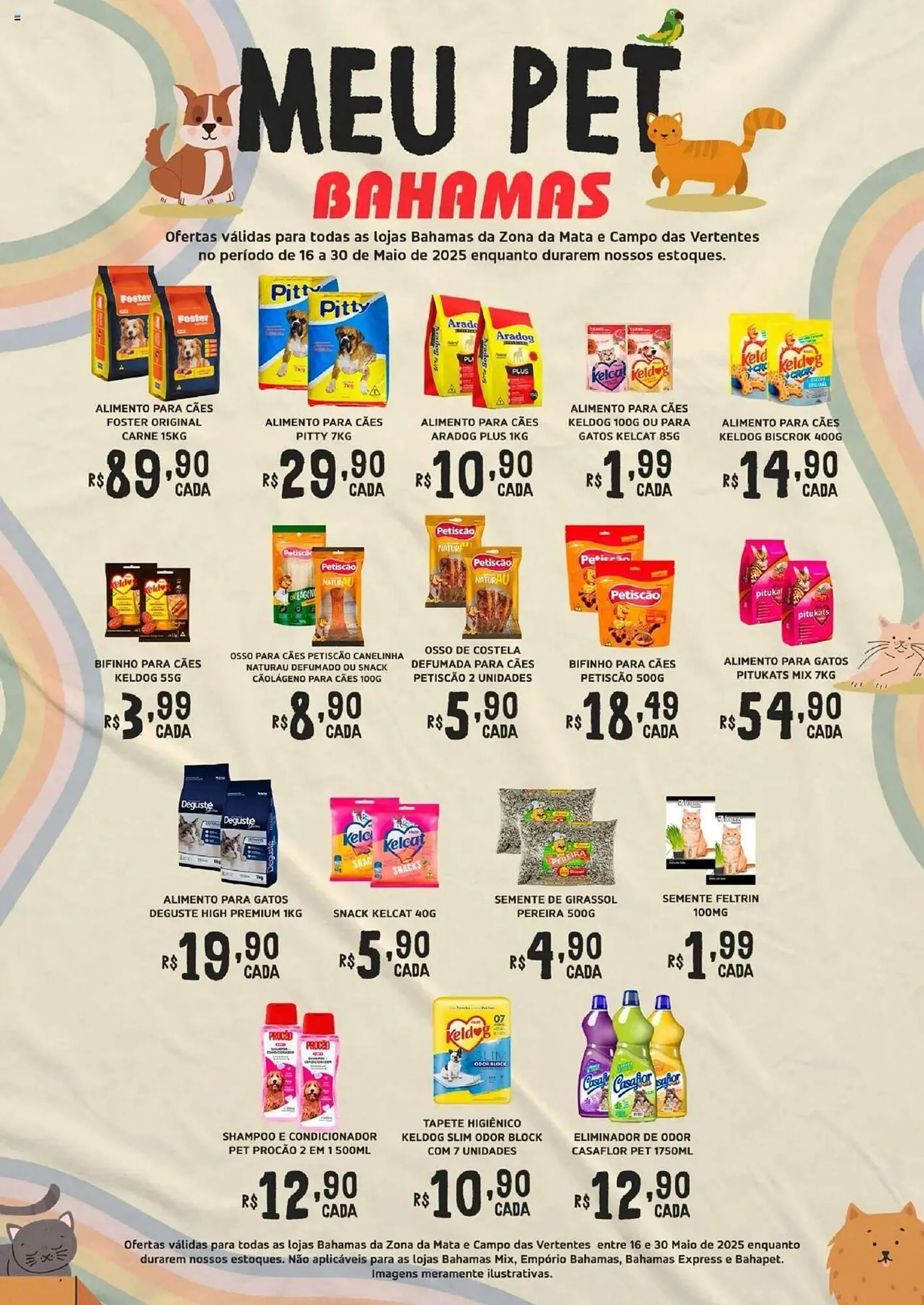 Encarte de Catálogo Bahamas Supermercados 16 de maio até 30 de maio 2025 - Pagina 1