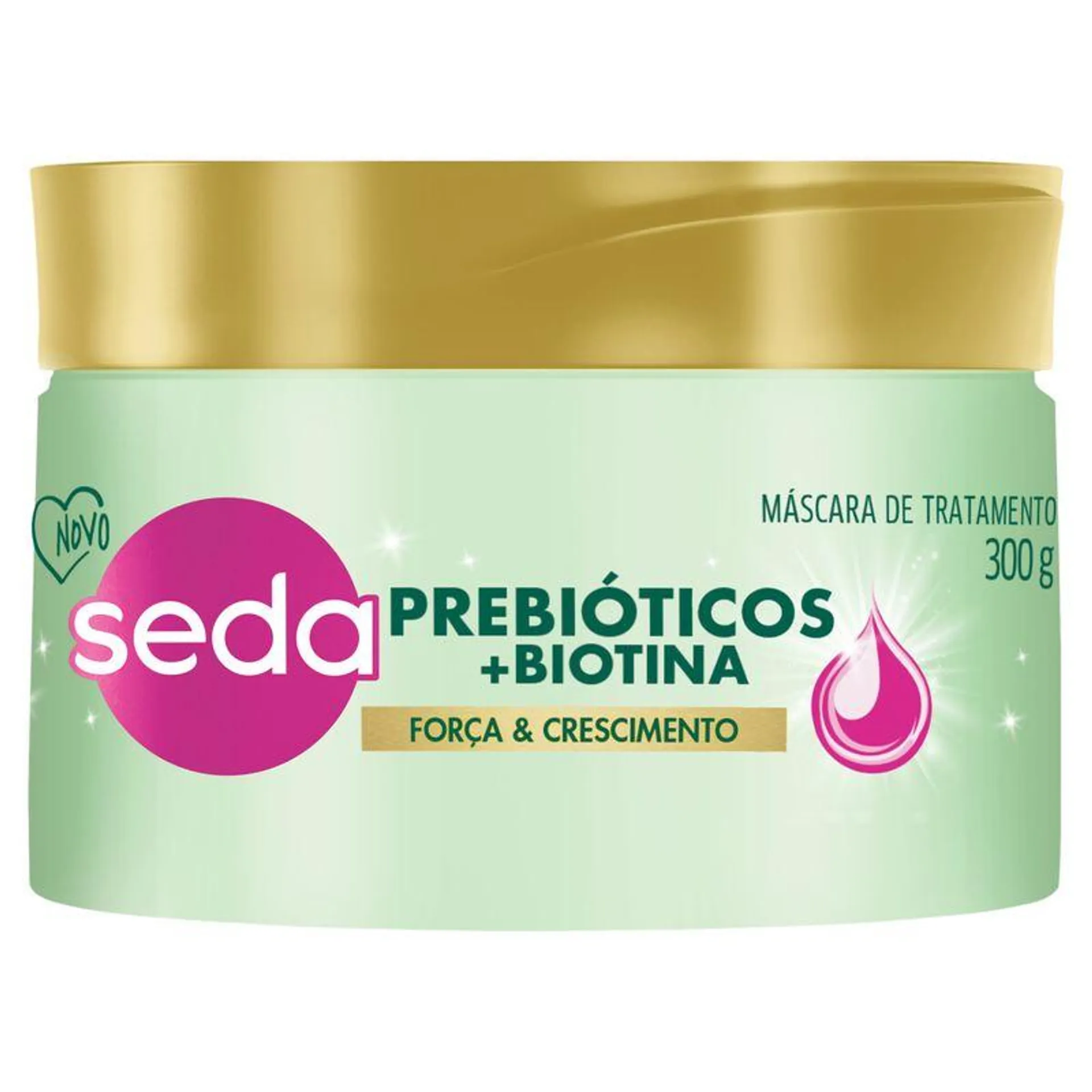 Máscara Tratamento Prebióticos + Biotina 300g