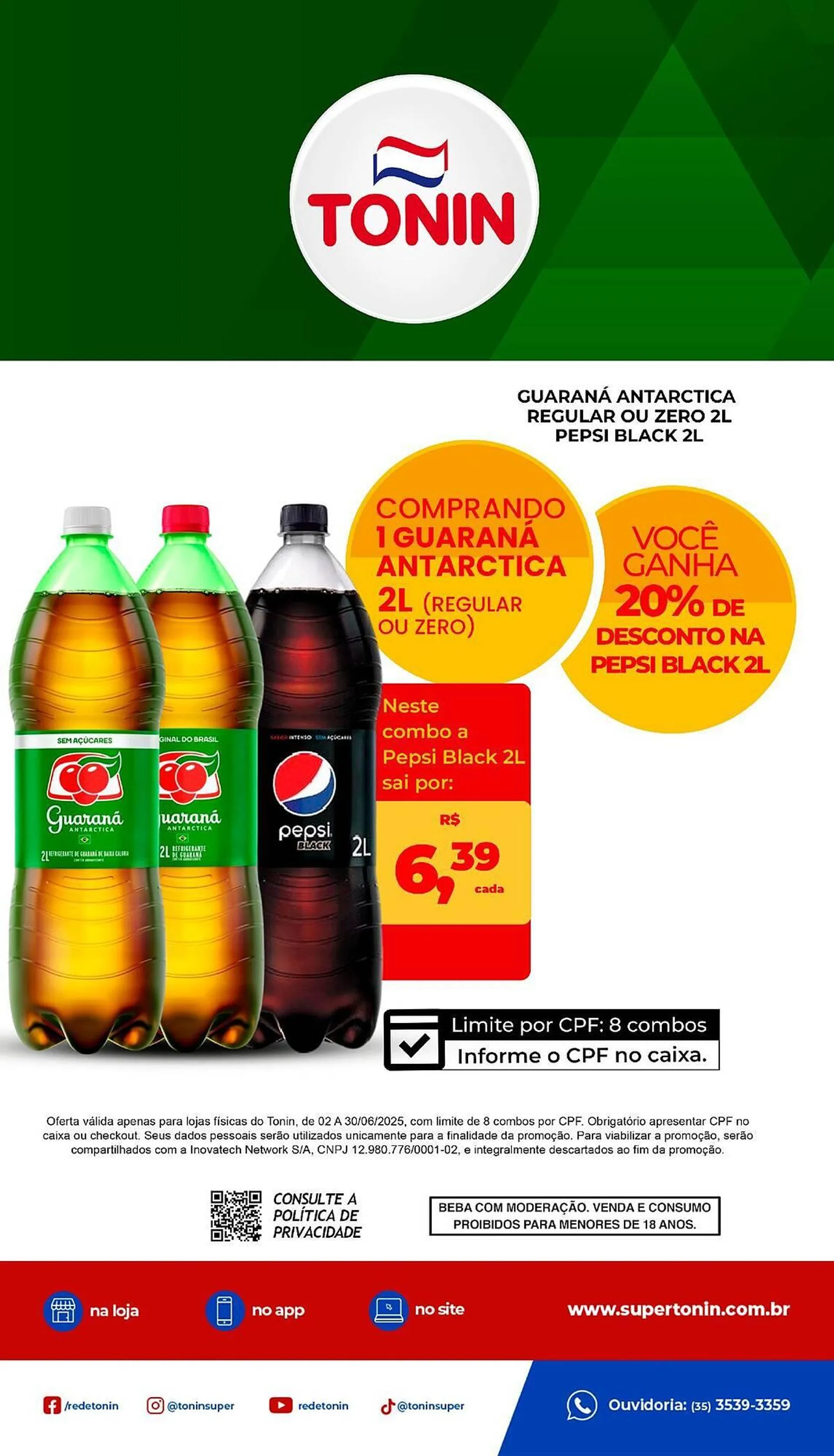 Encarte de Catálogo Tonin Superatacado 24 de junho até 30 de junho 2025 - Pagina 1