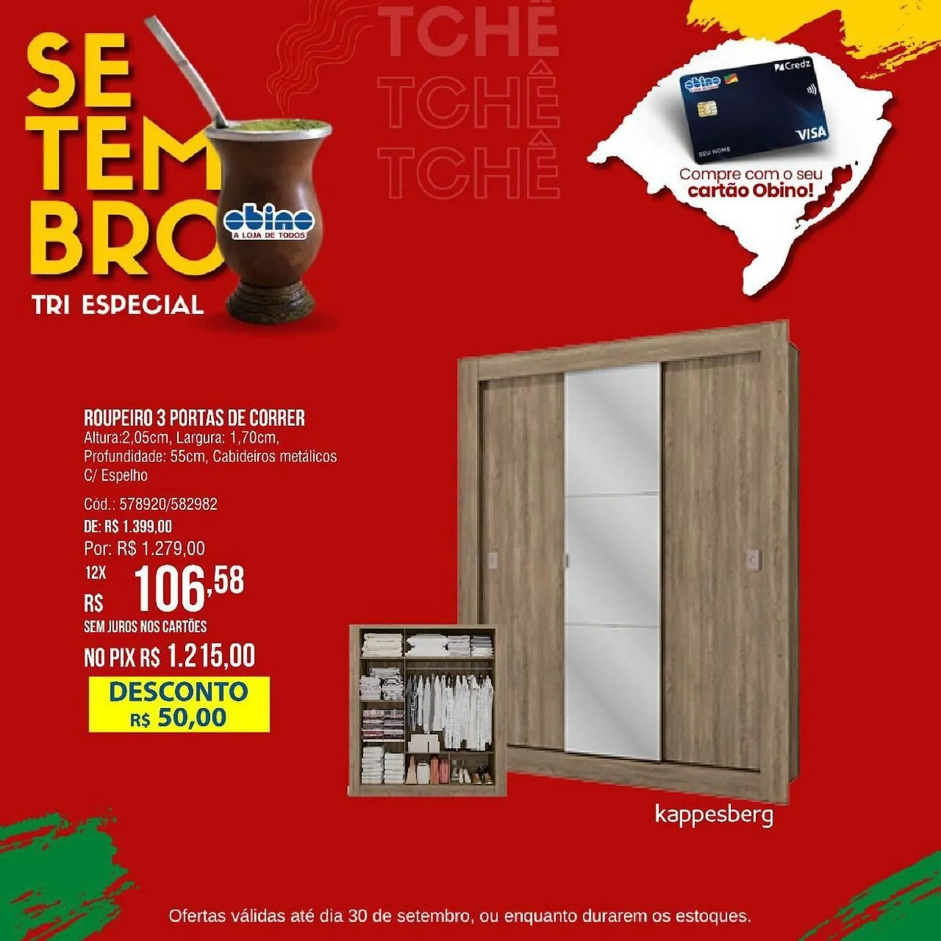 Encarte de Catálogo Lojas Obino 26 de abril até 30 de setembro 2025 - Pagina 4