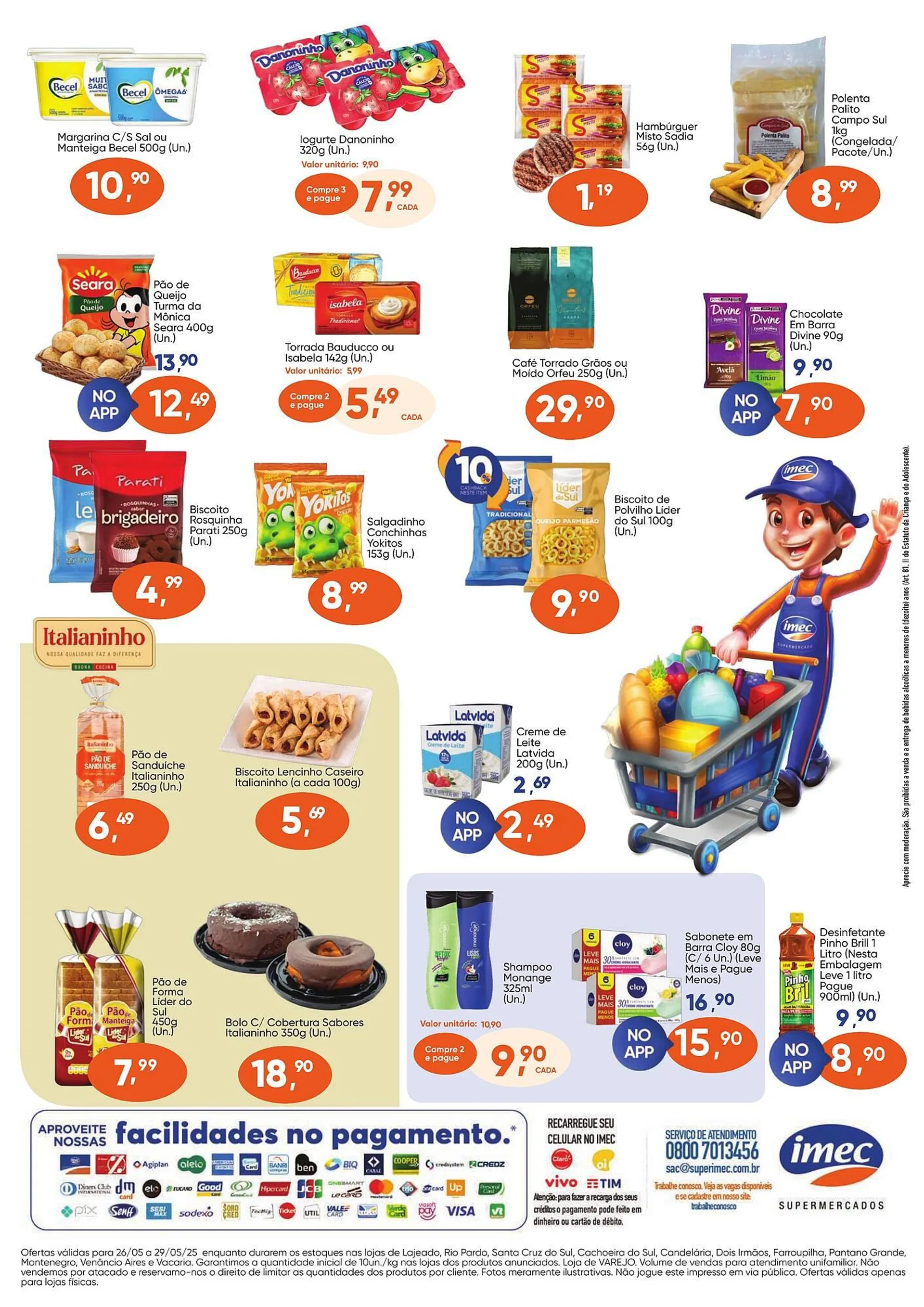 Encarte de Catálogo Imec Supermercados 26 de maio até 29 de maio 2025 - Pagina 2
