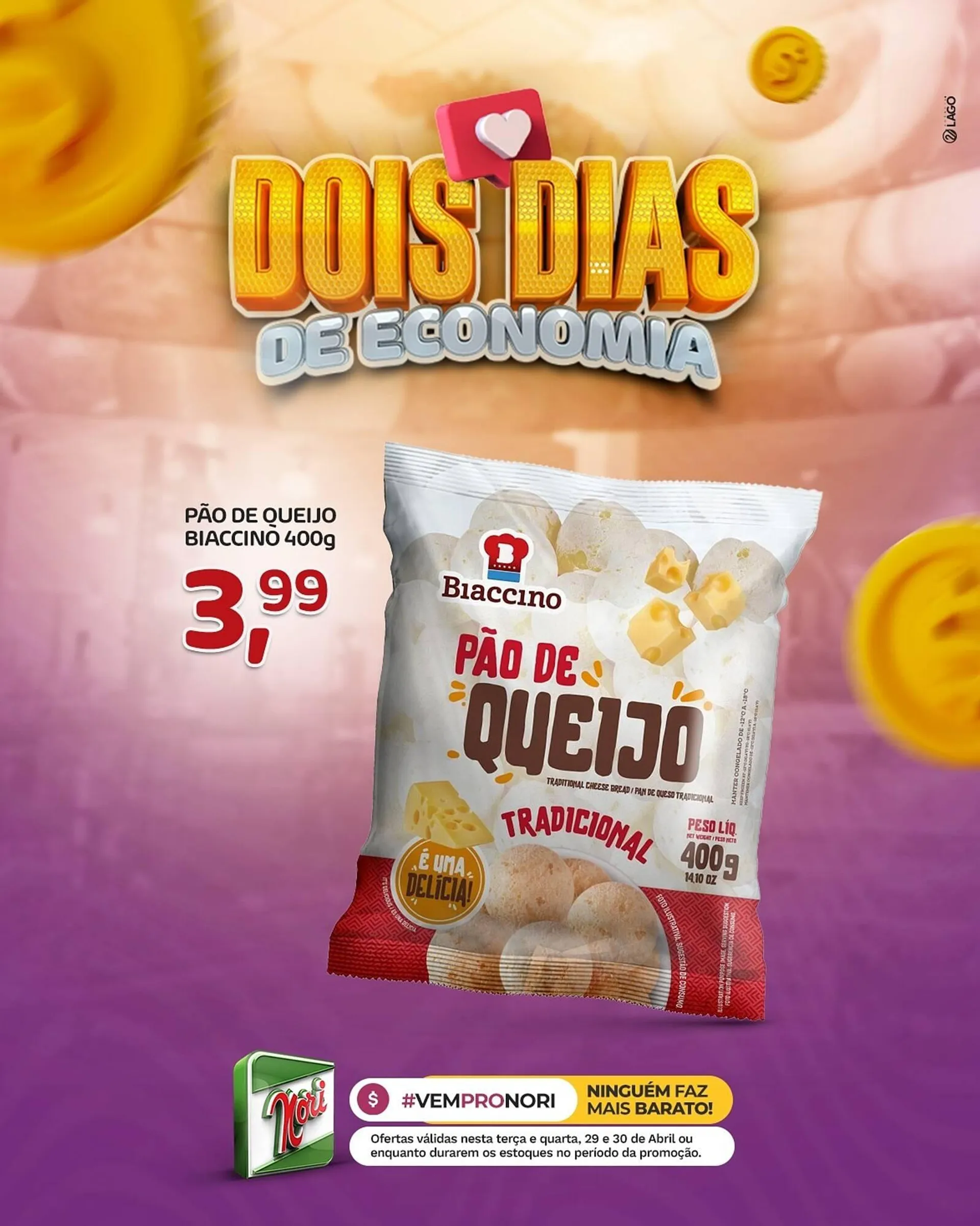 Encarte de Catálogo Supermercados Nori 29 de abril até 30 de abril 2025 - Pagina 2