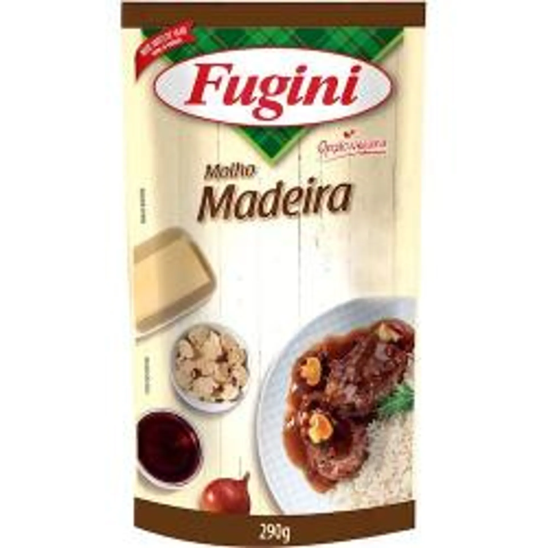 Molho Madeira Fugini 340g