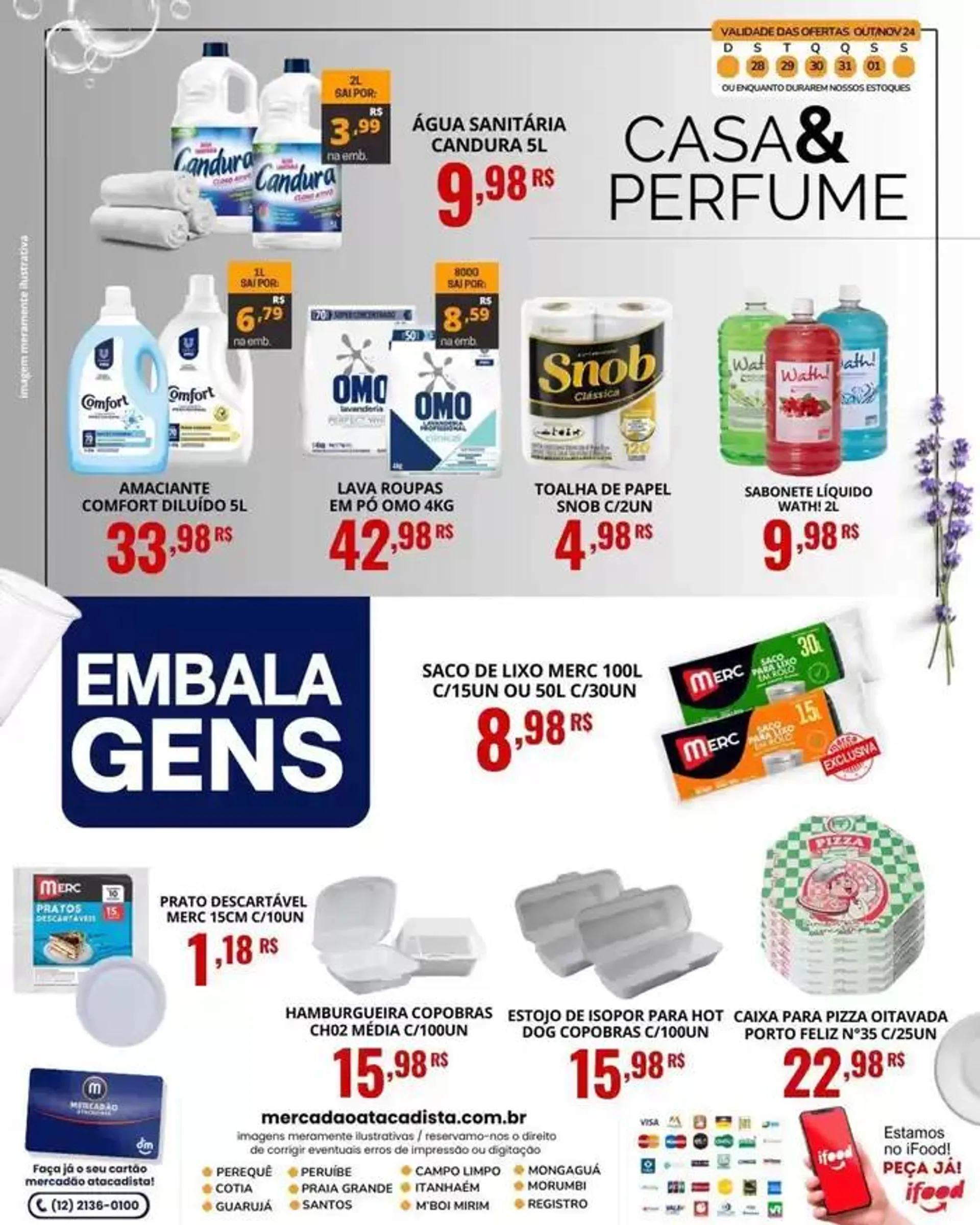 Encarte de Melhor Ofertas Mercadão Atacadista 31 de outubro até 3 de novembro 2024 - Pagina 6