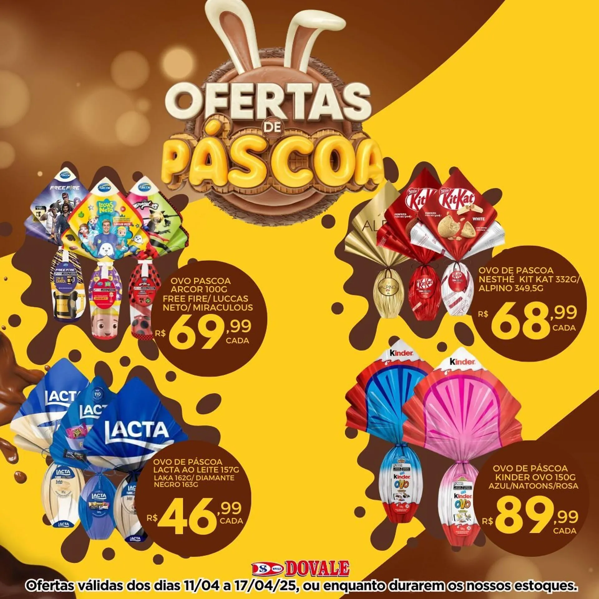 Encarte de Catálogo Dovale 13 de abril até 17 de abril 2025 - Pagina 1