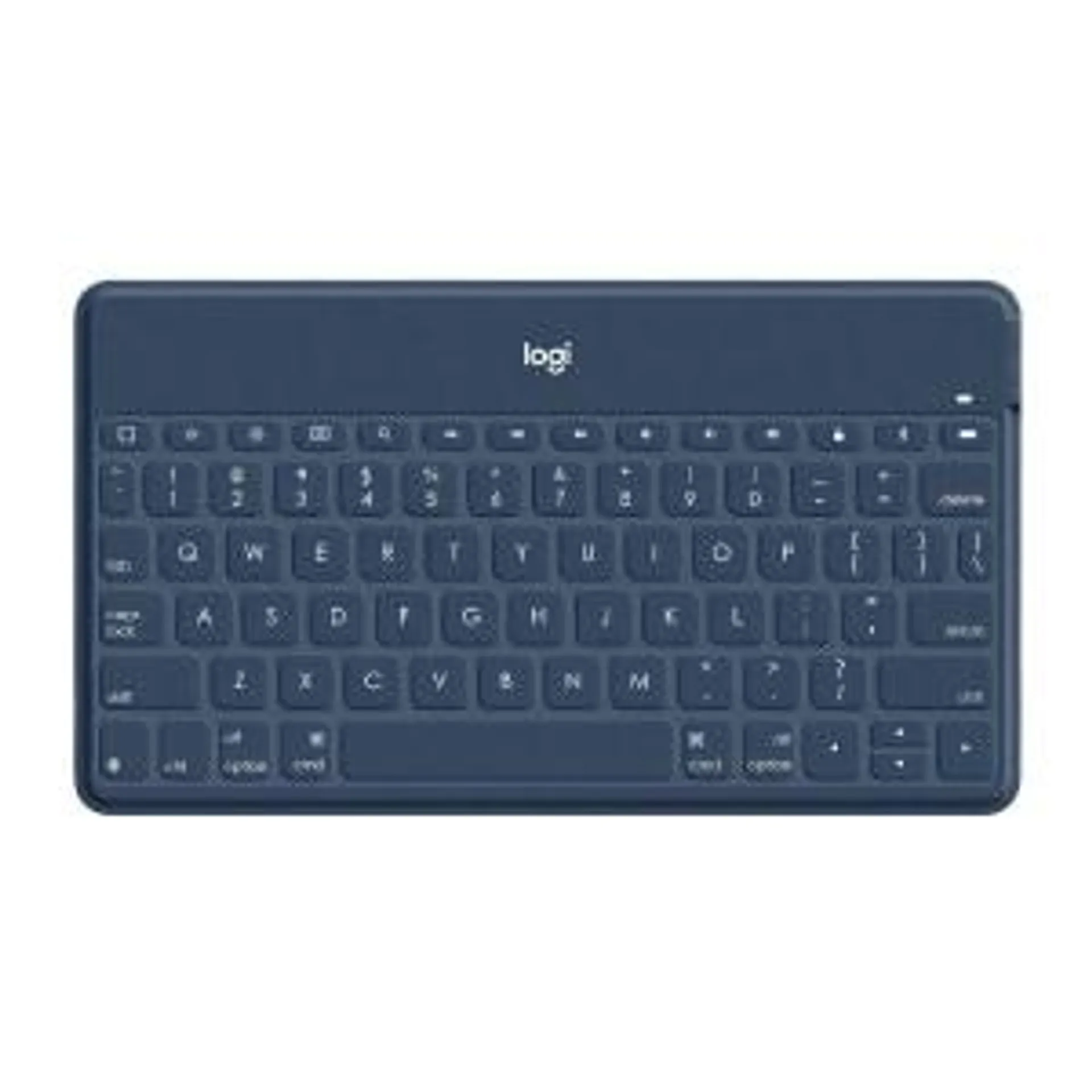 (Reembalado) Teclado Ultra portátil Logitech para iPad, Keys-To-Go, Azul