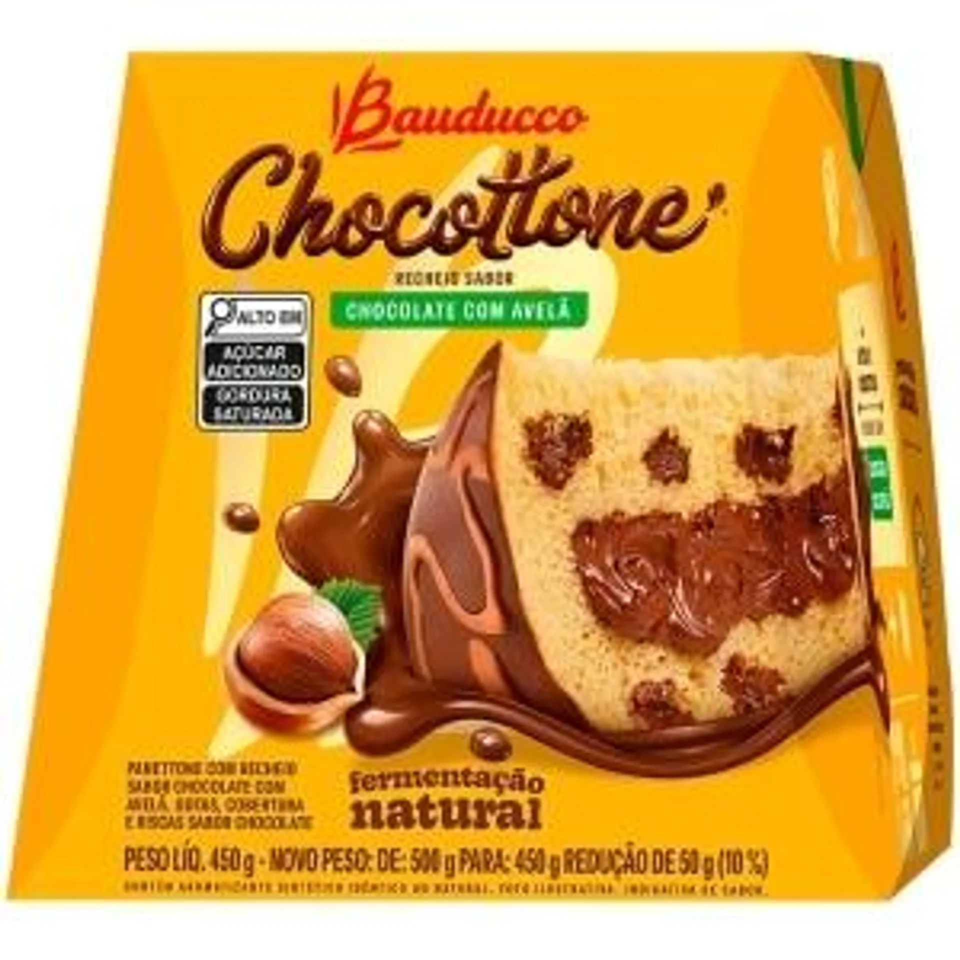 CHOCOTTONE BAUDUCCO C/AVELA 450g