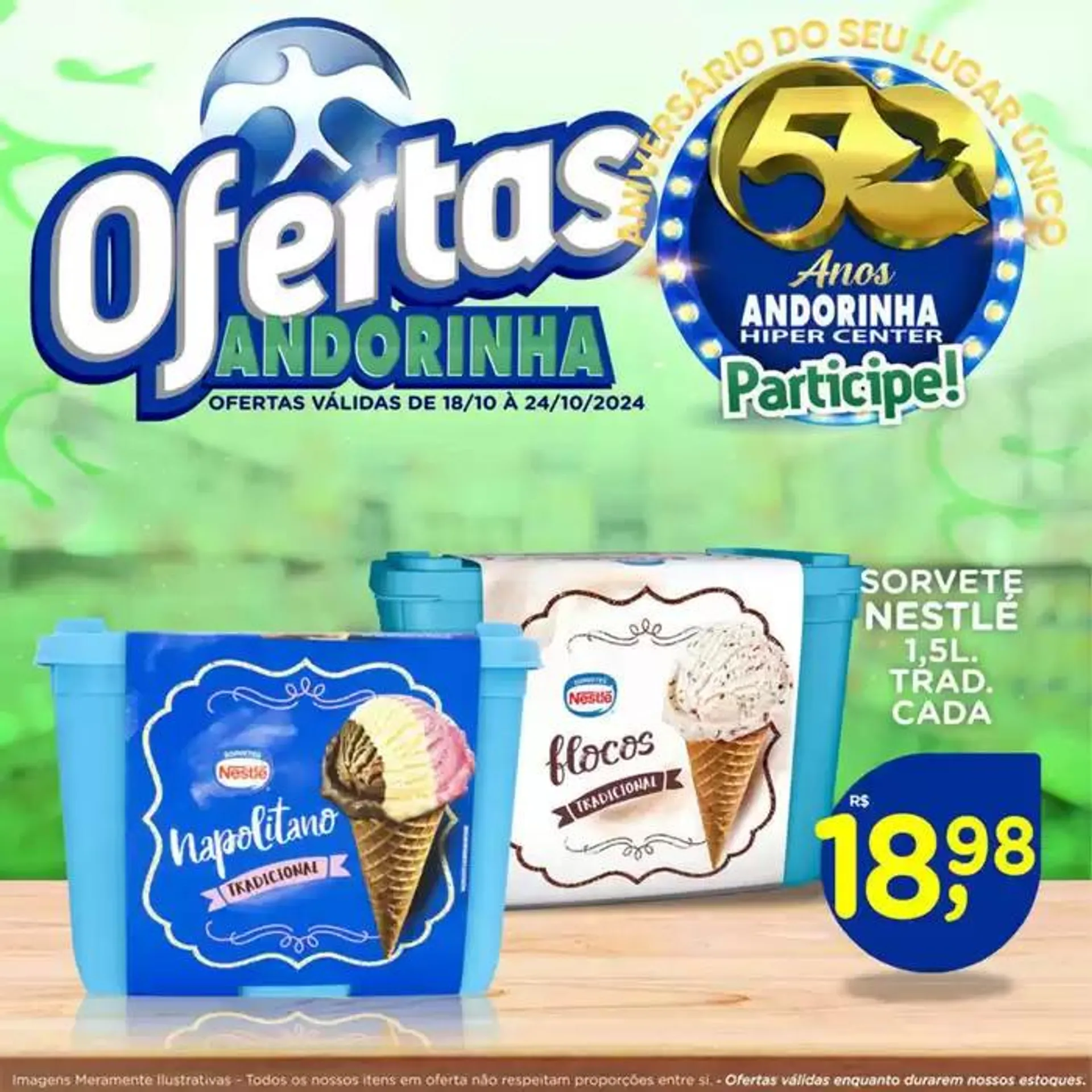 Encarte de Andorinha Hipermercado OFERTAS 18 de outubro até 24 de outubro 2024 - Pagina 36