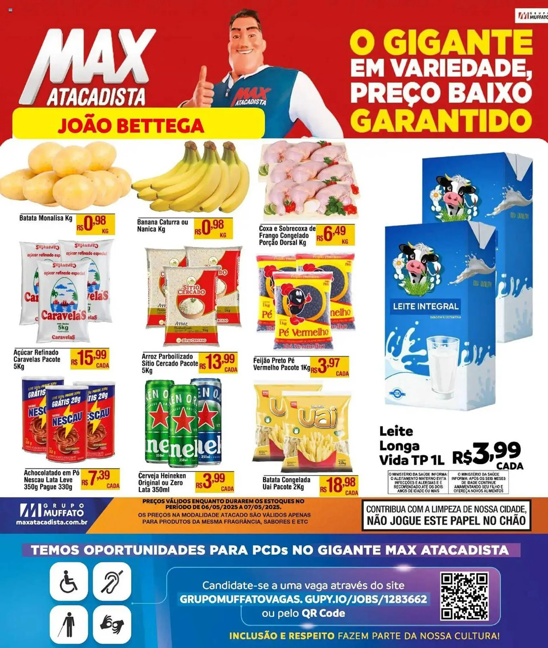 Encarte de Catálogo Max Atacadista 6 de maio até 7 de maio 2025 - Pagina 1