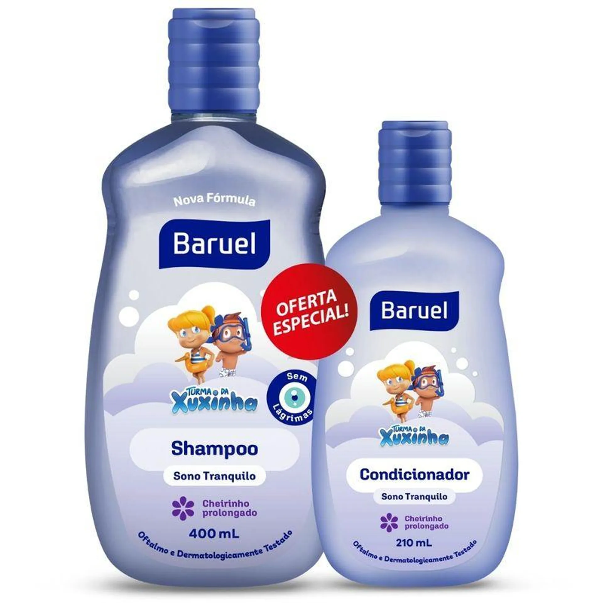 Shampoo Turma Da Xuxinha Sono Tranquilo 400ml + Condicionaador 210ml Oferta Especial