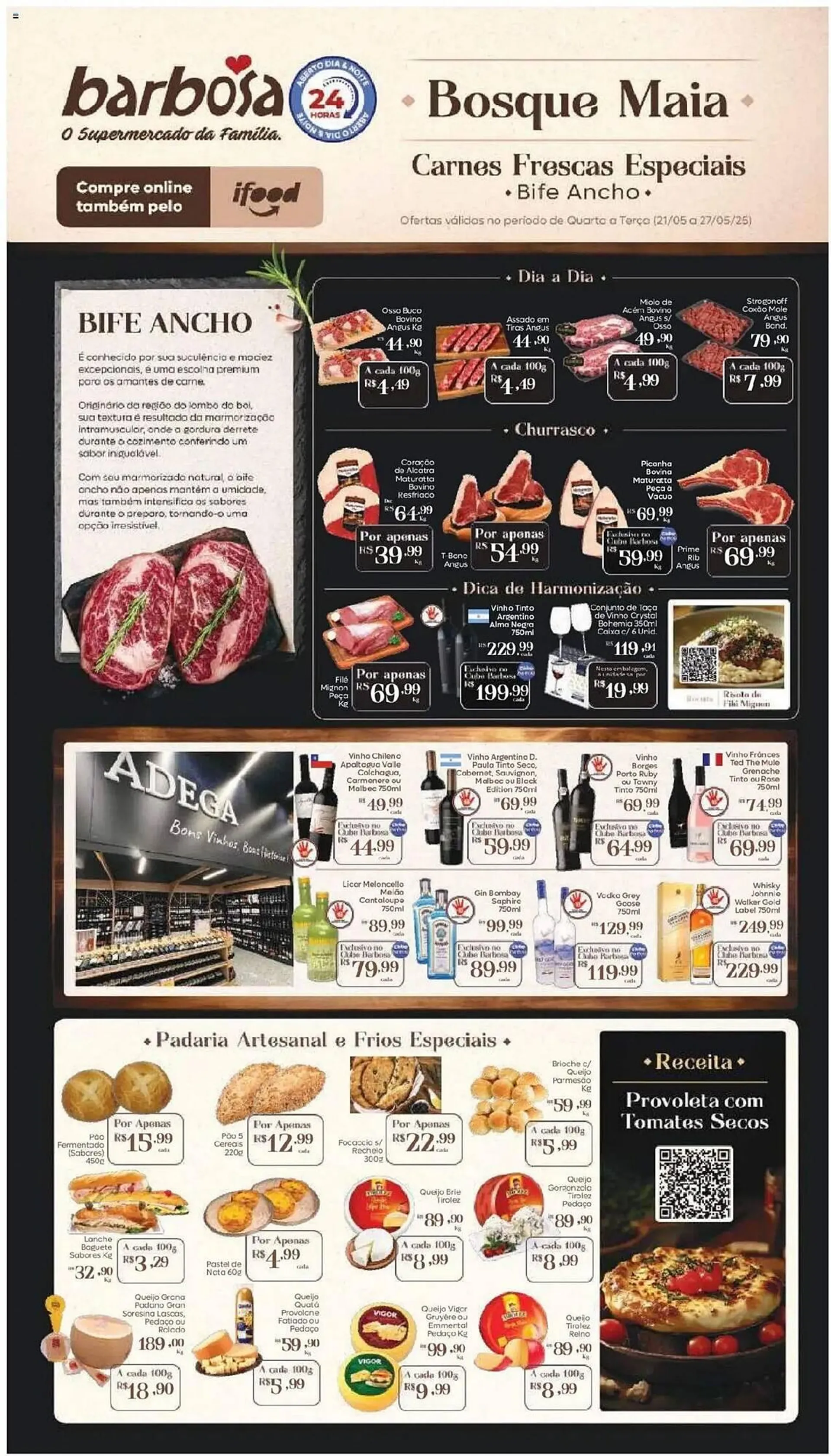 Encarte de Catálogo Barbosa Supermercados 21 de maio até 27 de maio 2025 - Pagina 1