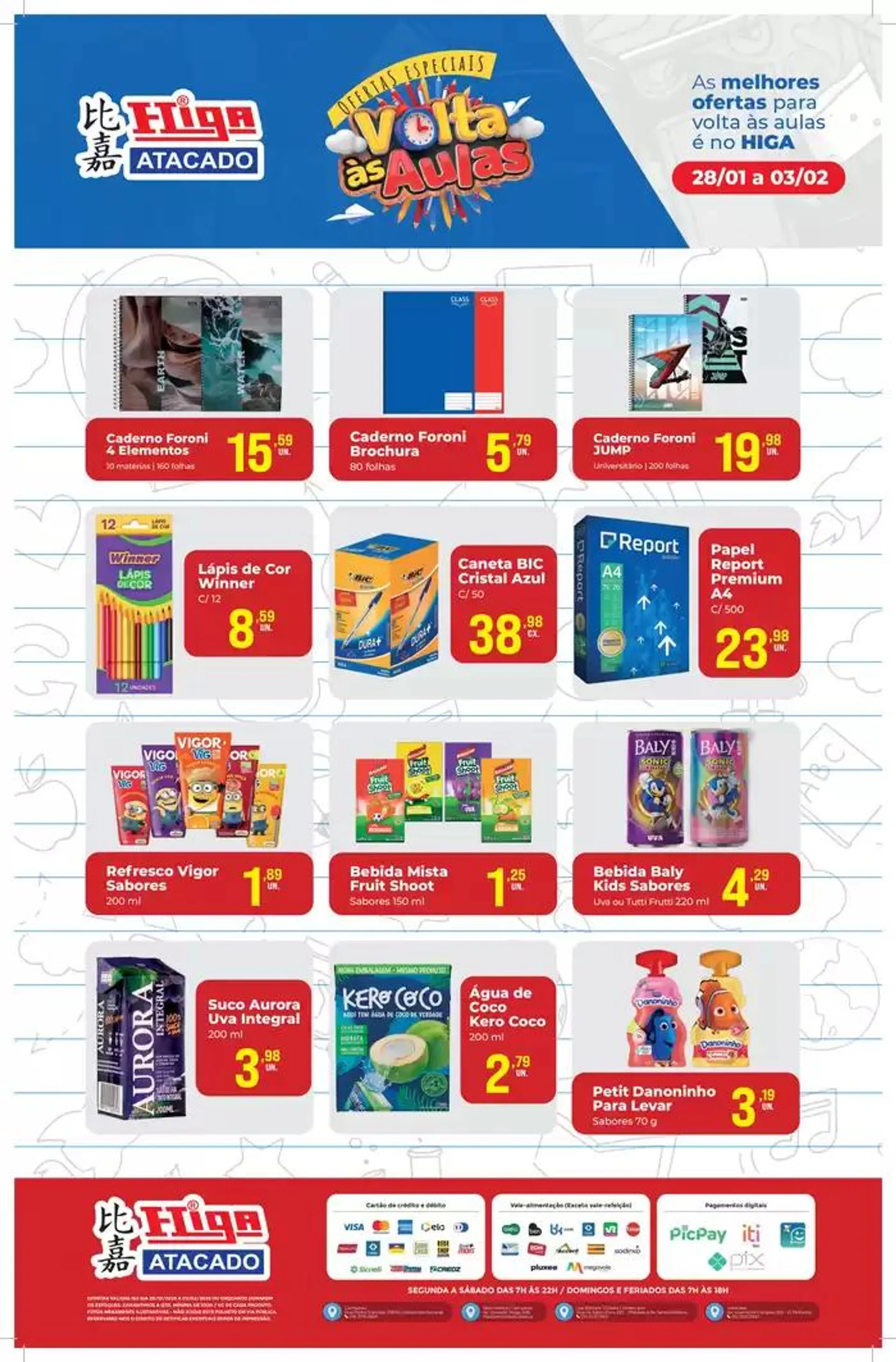 Promoções especiais em andamento - 1