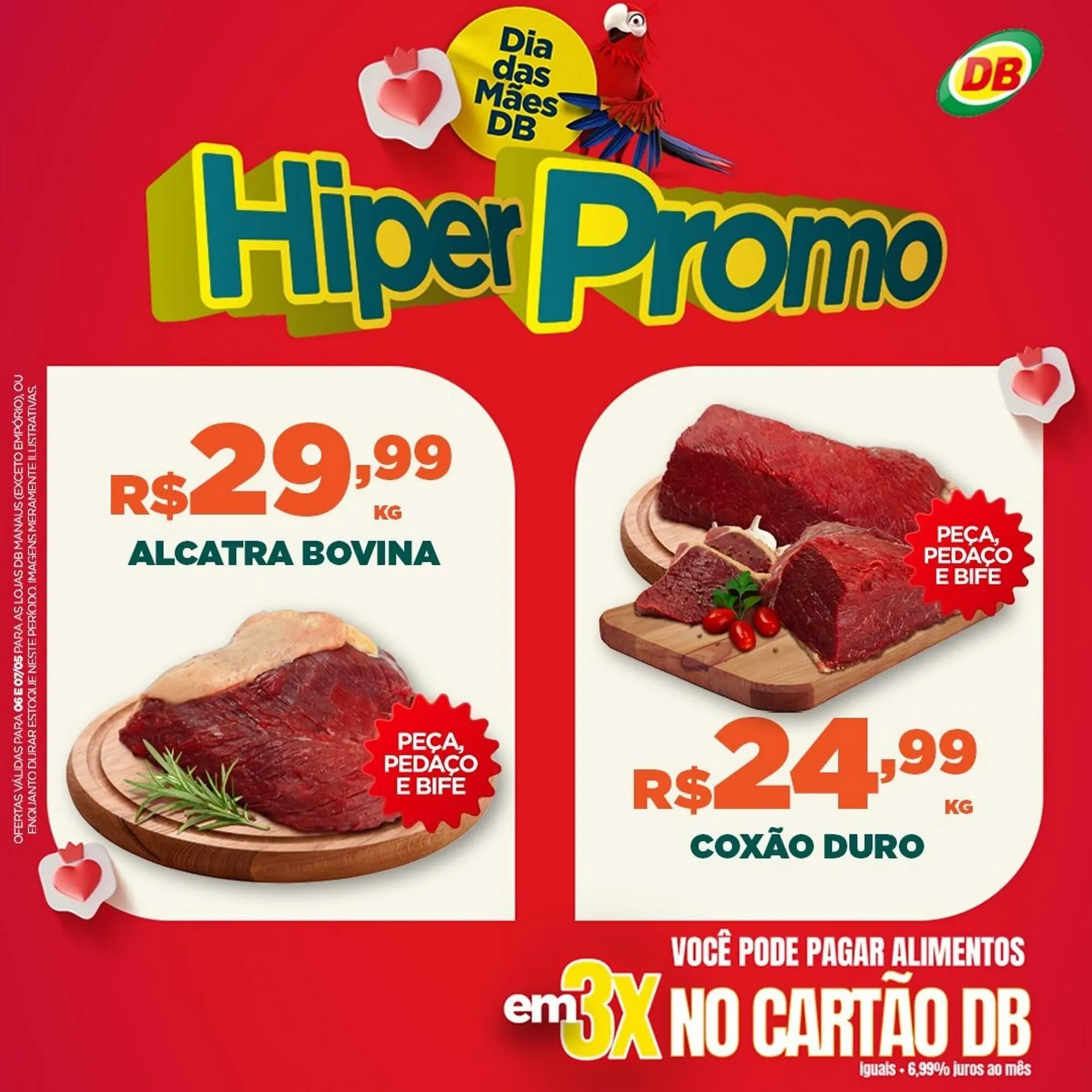 Encarte de Catálogo DB Supermercados 6 de maio até 7 de maio 2024 - Pagina 1