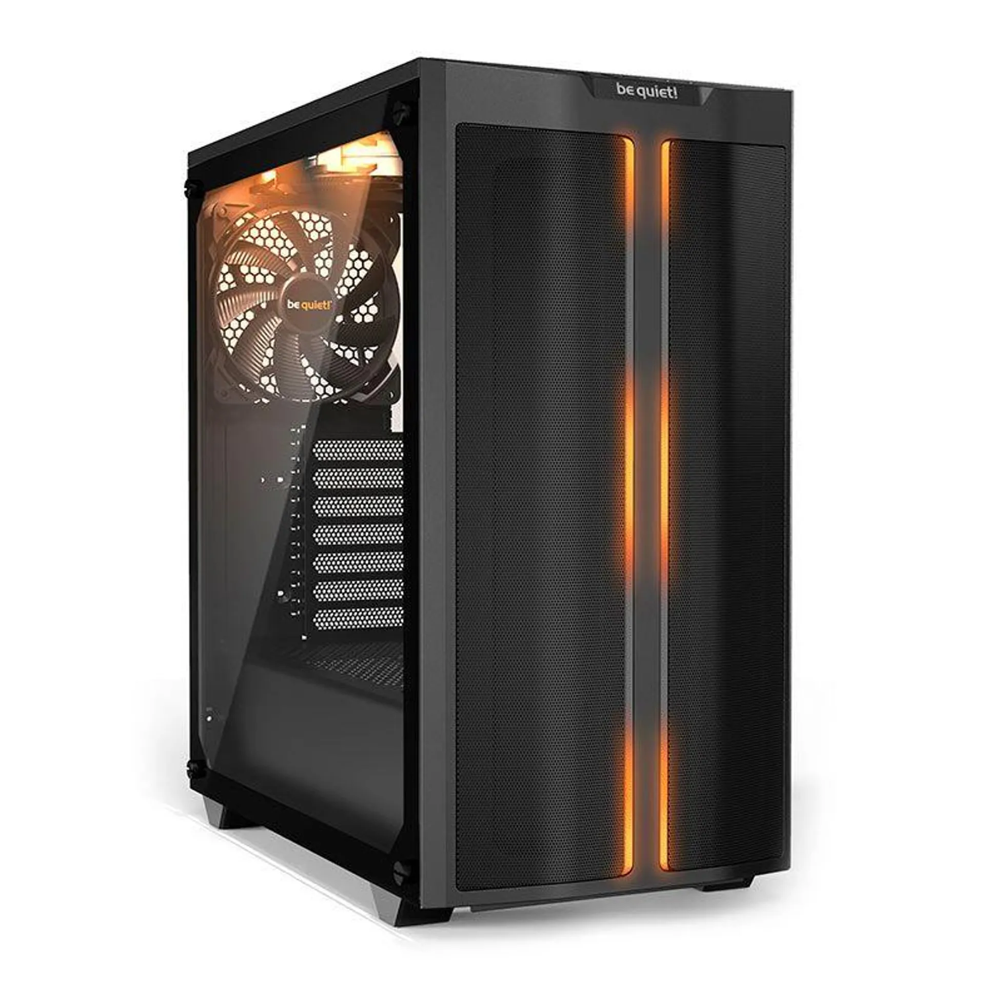 Gabinete Gamer Be Quiet! Pure Base 500DX, Com 2 Fans, Preto, PURE-BASE-500DX-BK