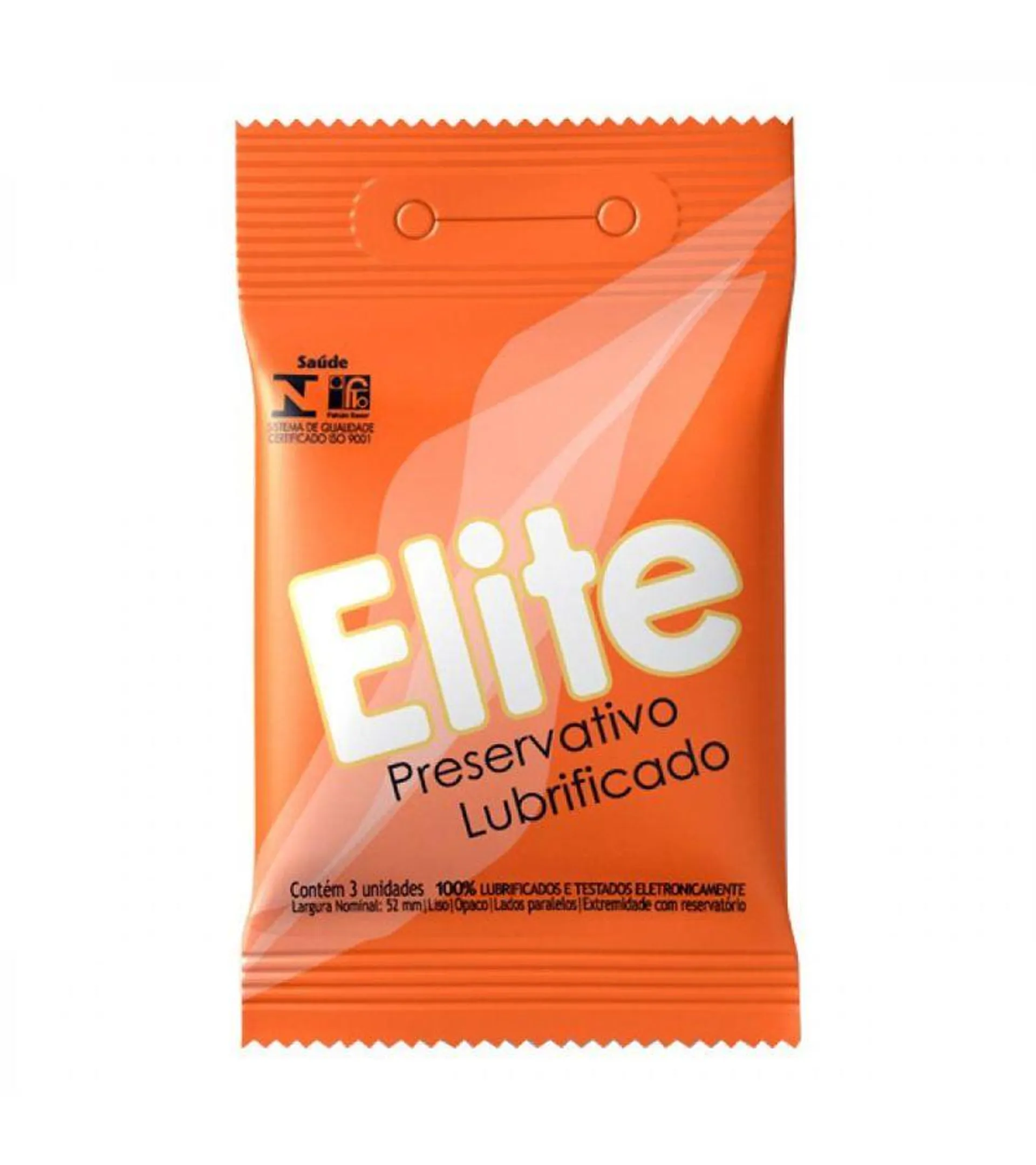 Preservativo Elite Com 3 Unidades