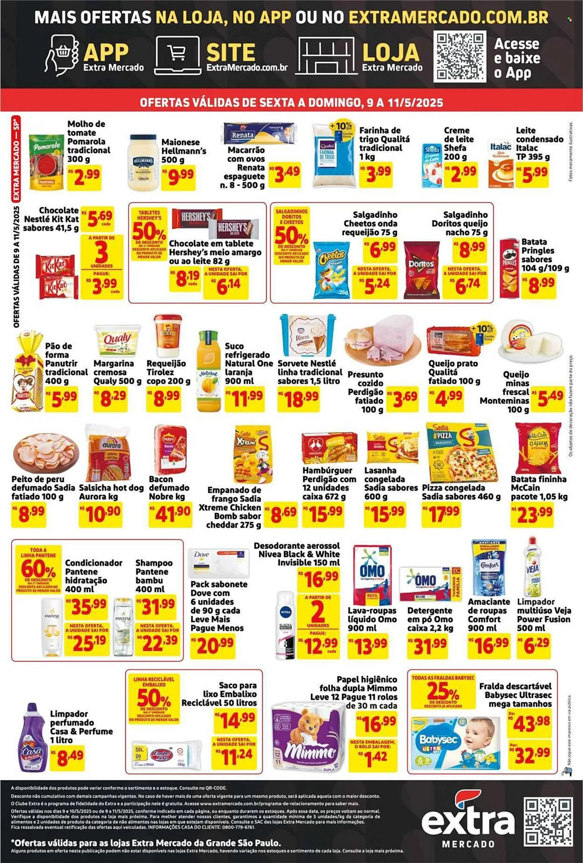Encarte de Catálogo Mercado Extra 9 de maio até 11 de maio 2025 - Pagina 2