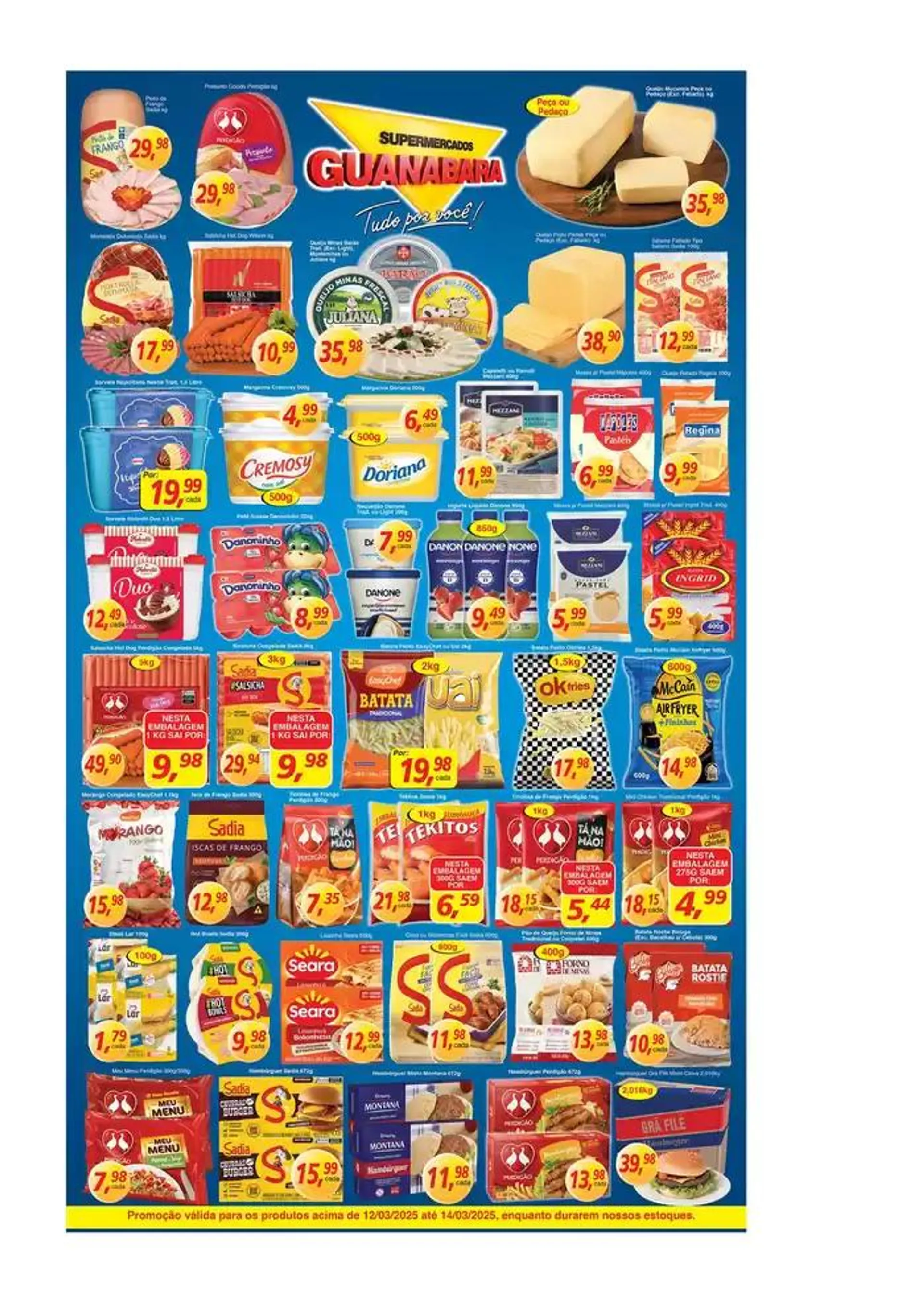 Encarte de Encarte Supermercados Guanabara 12 de março até 14 de março 2025 - Pagina 6