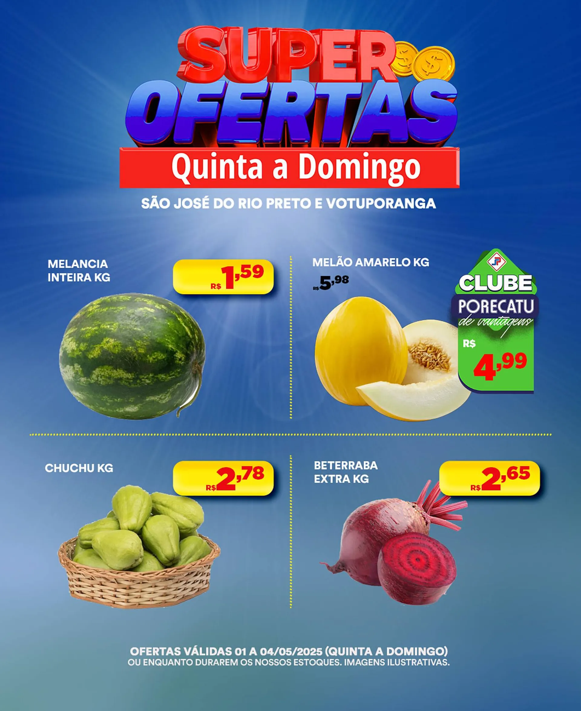 Encarte de Catálogo Supermercado Porecatu 1 de maio até 4 de maio 2025 - Pagina 5