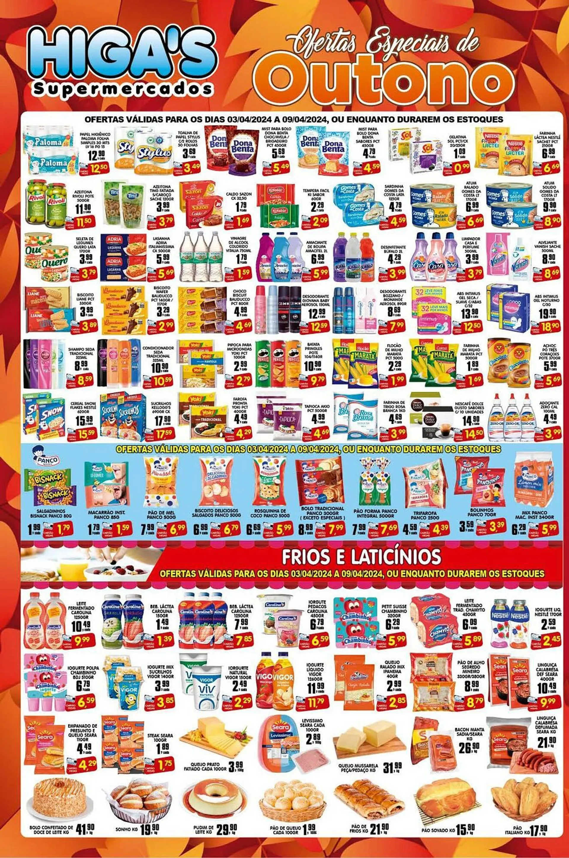 Encarte de Catálogo Higa's Supermercado 2 de abril até 9 de abril 2024 - Pagina 2