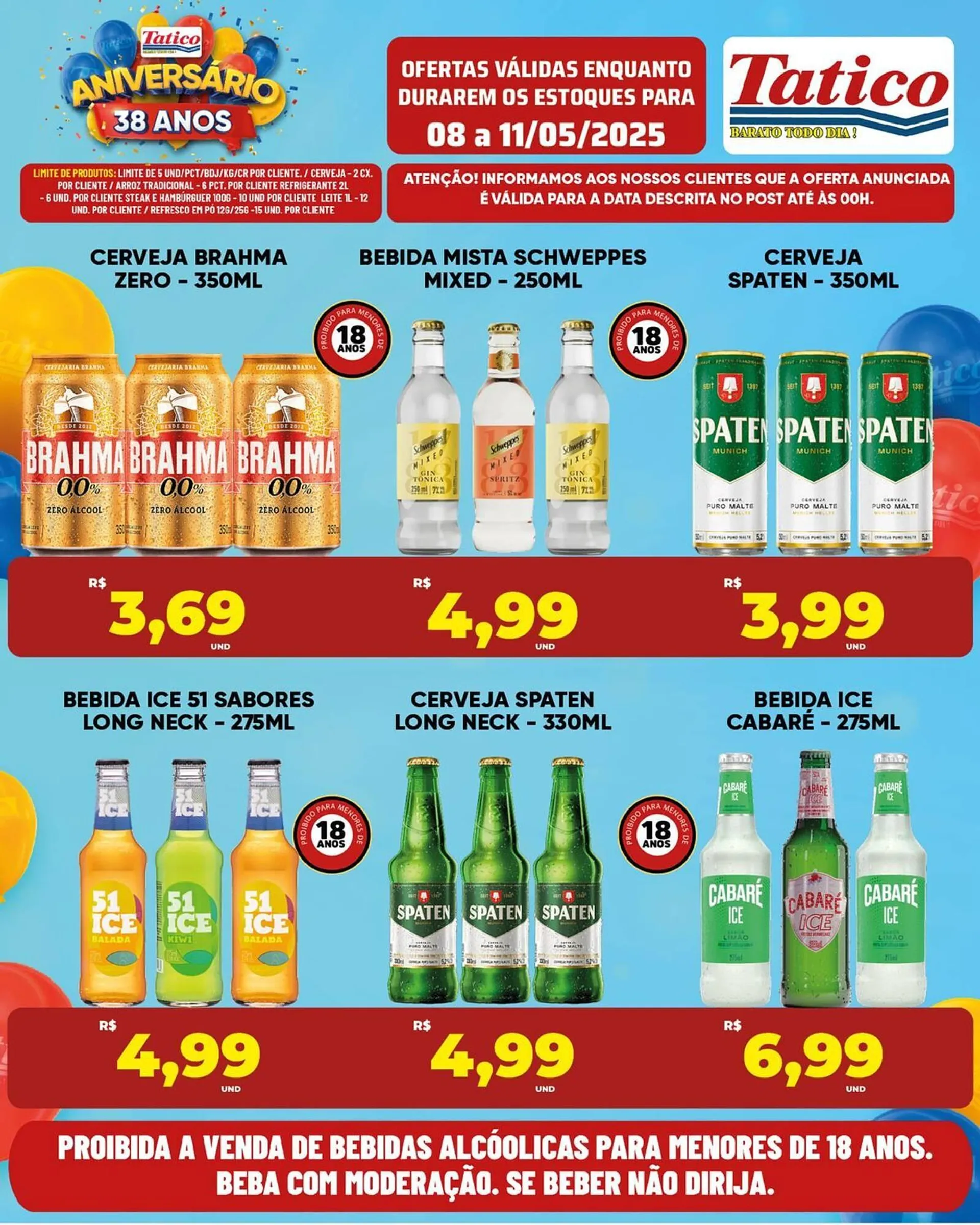 Encarte de Catálogo Tatico 8 de maio até 11 de maio 2025 - Pagina 4