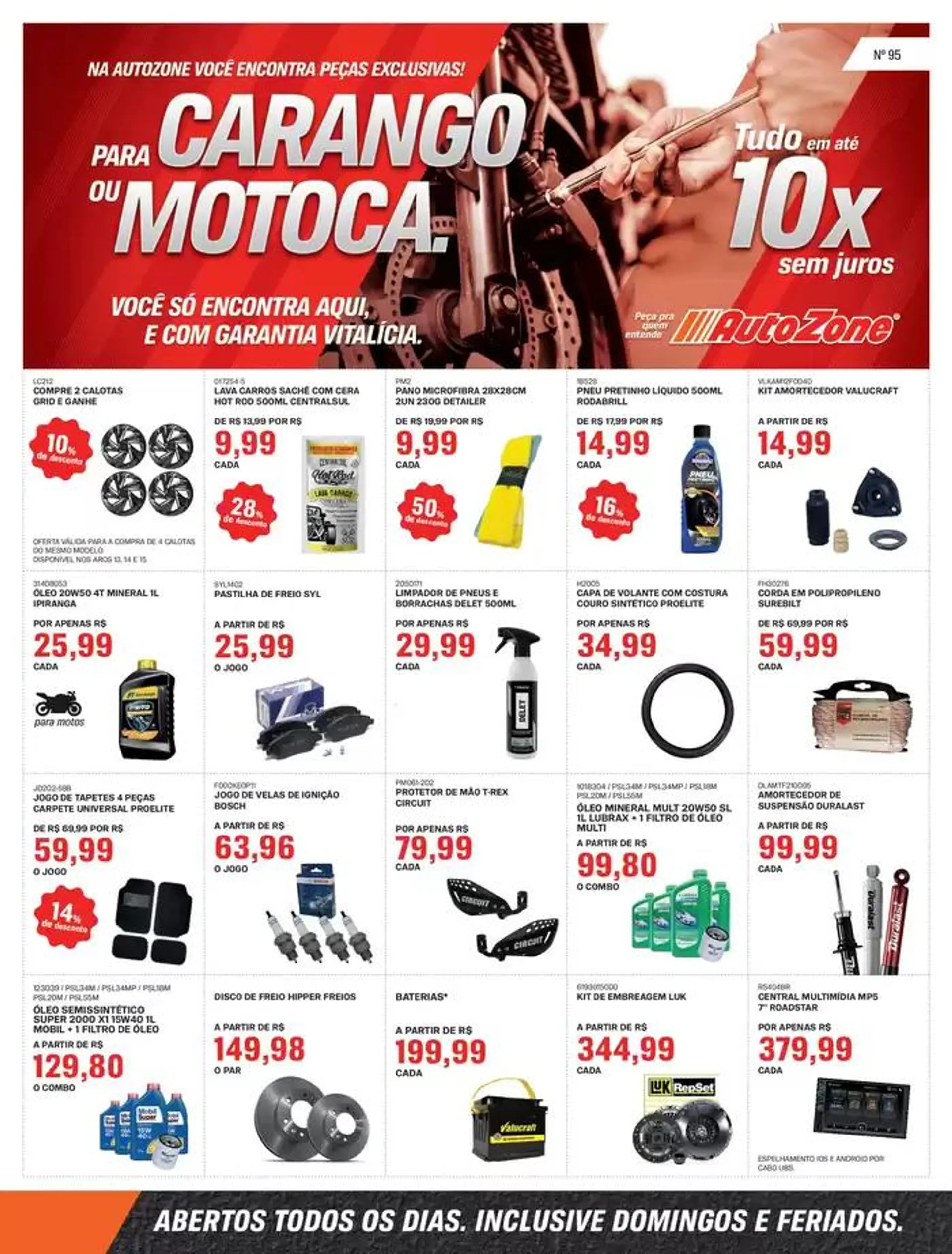 Encarte de Ofertas AutoZone 2 de outubro até 2 de novembro 2024 - Pagina 2