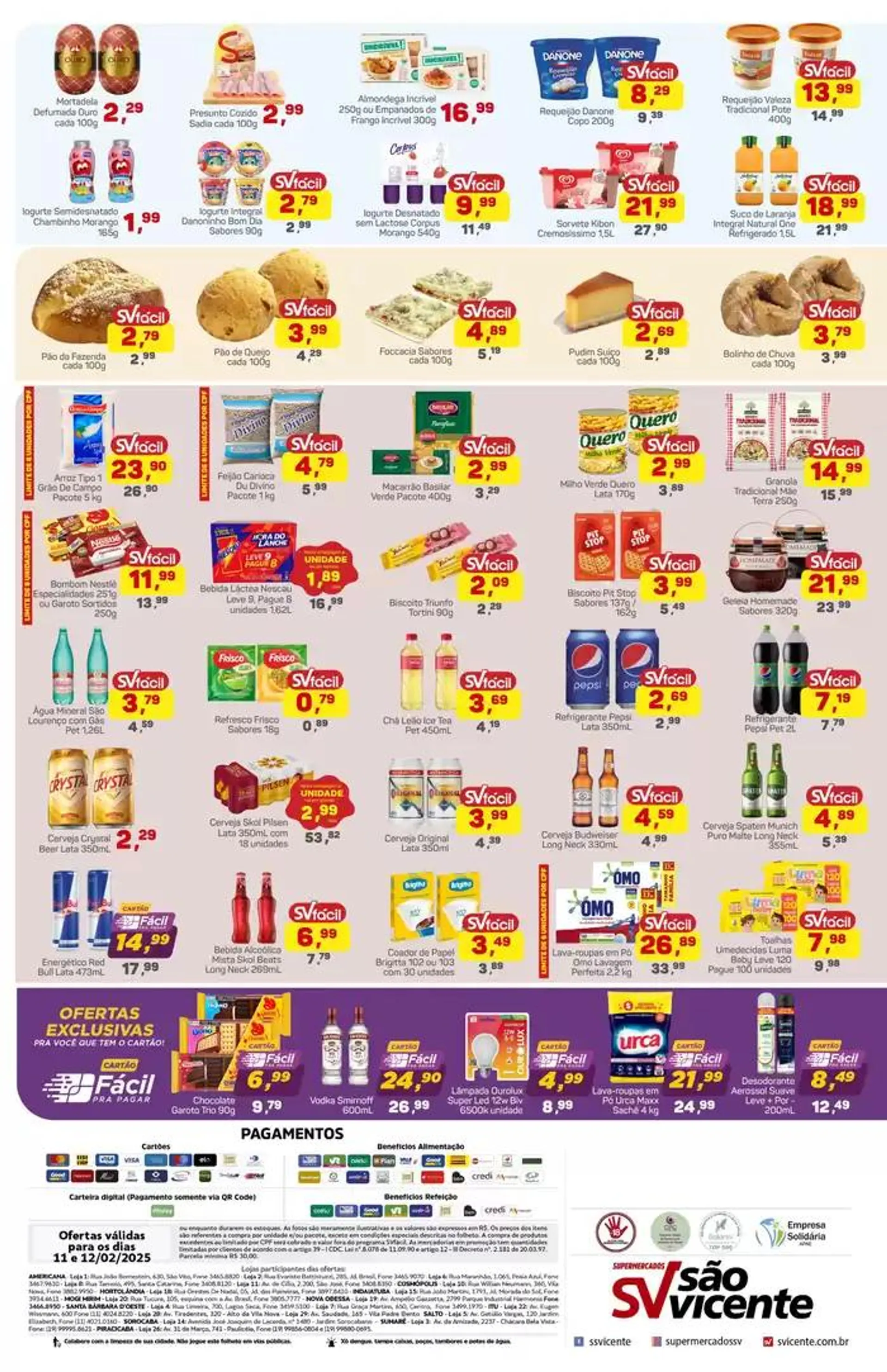 Encarte de Ótima oferta para todos os clientes 11 de fevereiro até 12 de fevereiro 2025 - Pagina 2