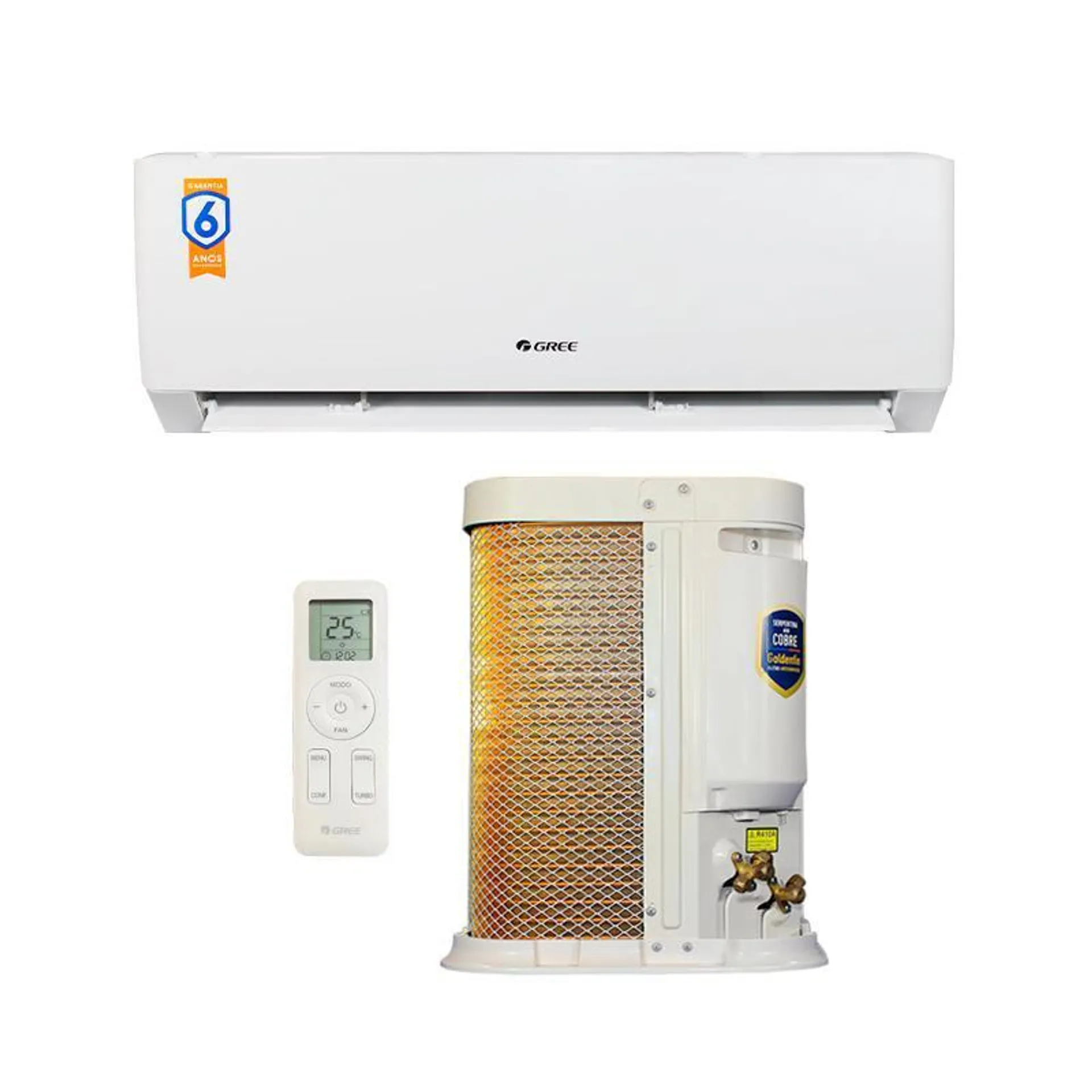 Ar Condicionado Split Hw G-top Inverter Gree 9000 Frio 220V Monofásico GWC09AGA-D3DNA4A/I