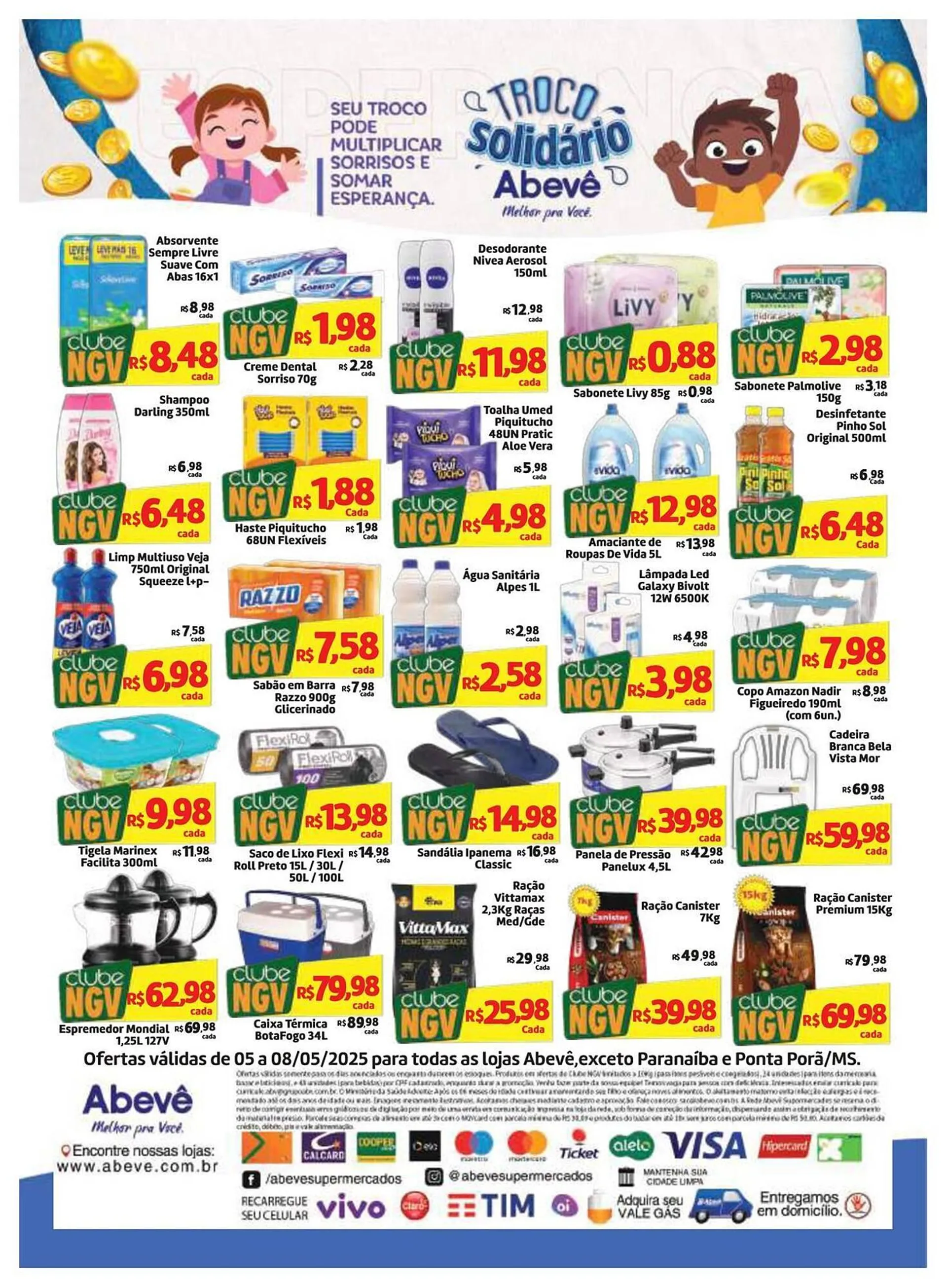 Encarte de Catálogo Abevê Supermercados 5 de maio até 8 de maio 2025 - Pagina 4