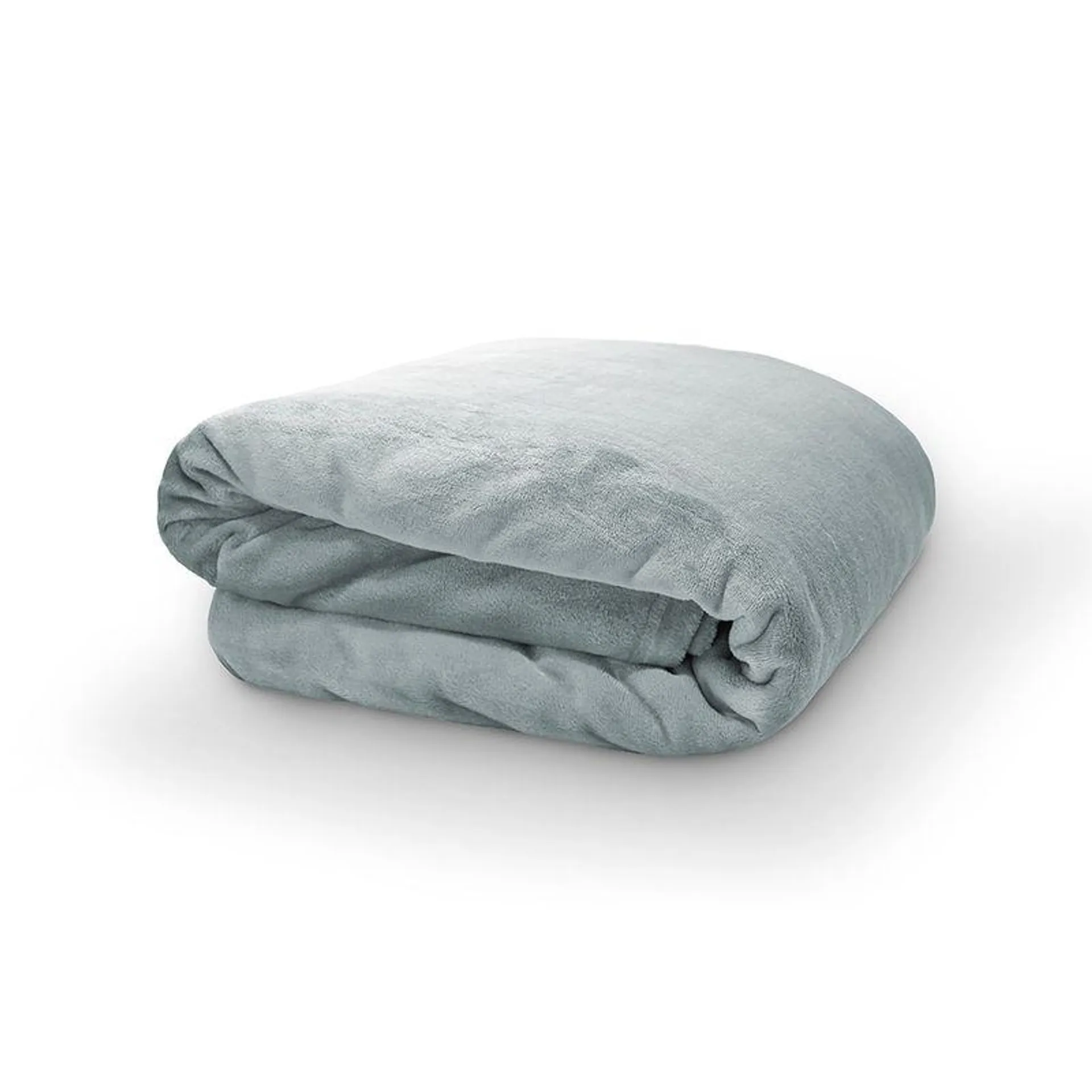 Cobertor Queen Velour 300g M2 Poliéster Cinza Limestone 220x240cm 112593934030 - Camesa