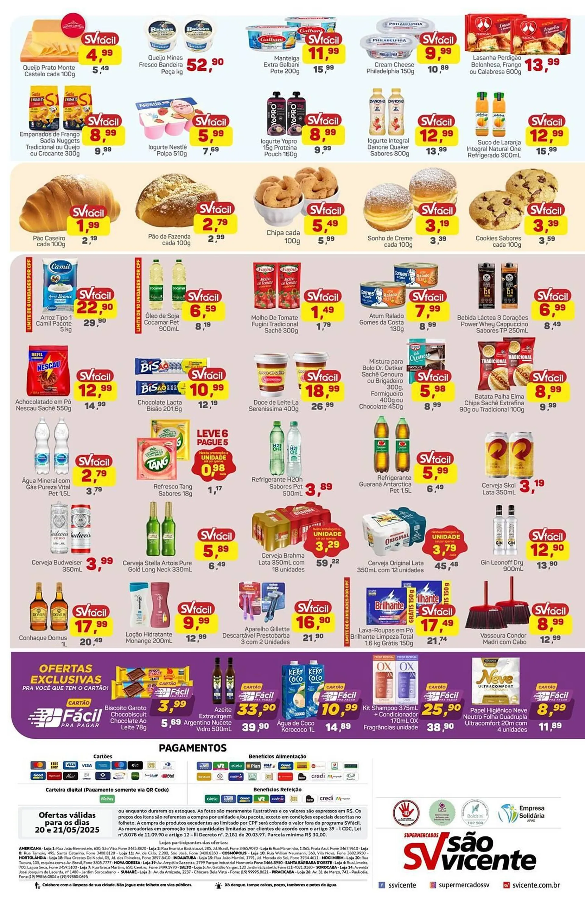 Encarte de Catálogo Supermercados São Vicente 20 de maio até 21 de maio 2025 - Pagina 2