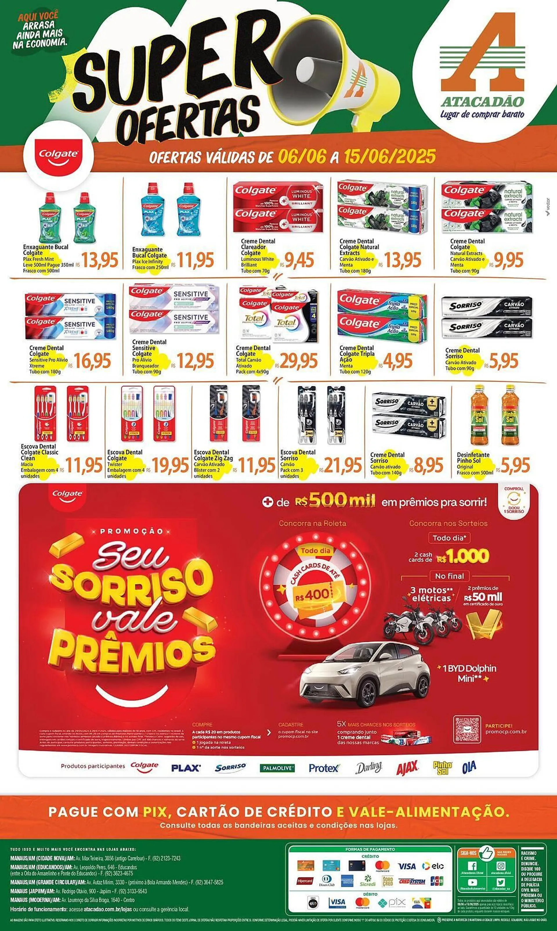 Encarte de Catálogo Atacadão 6 de junho até 15 de junho 2025 - Pagina 1