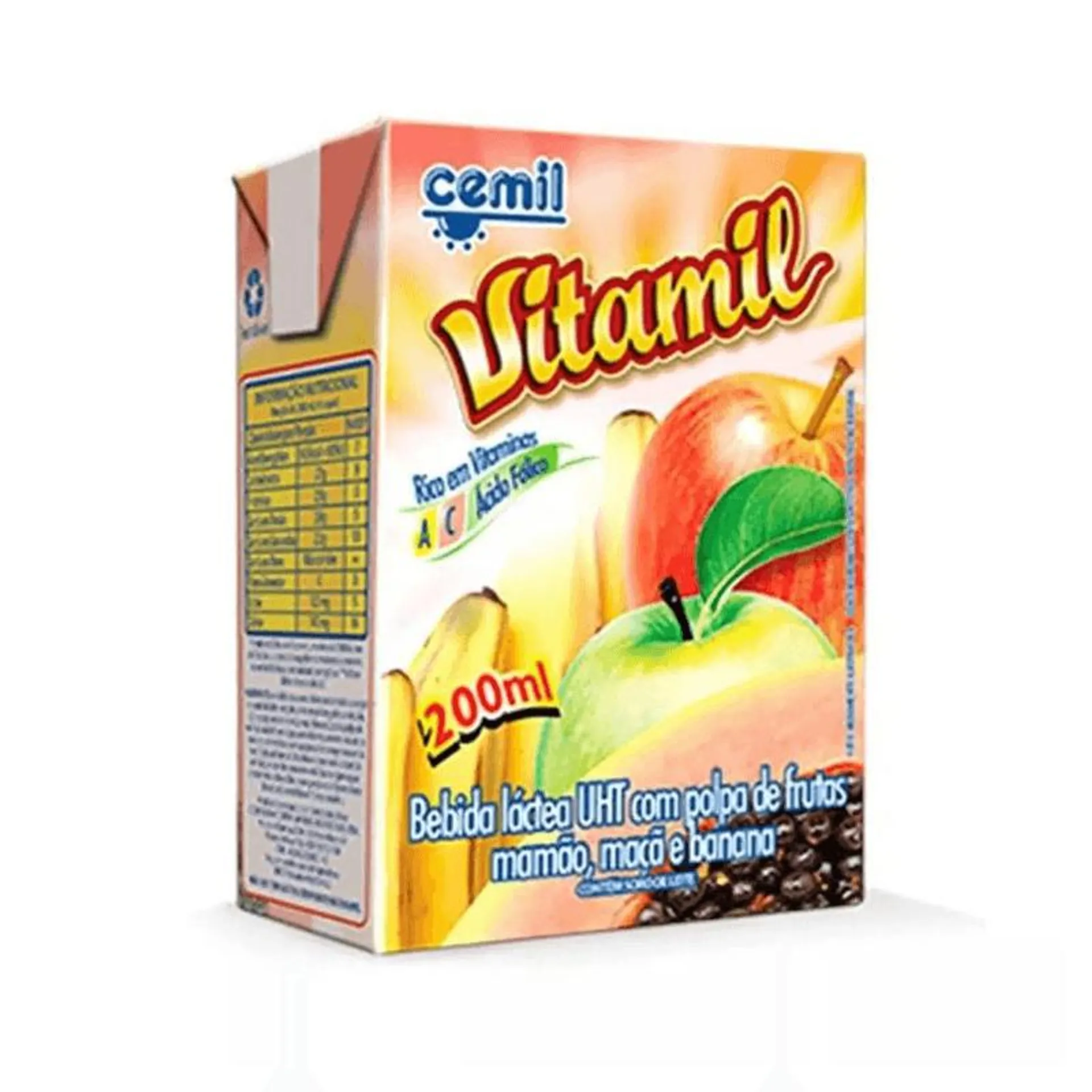 Vitamina Vitamil Frutas 200ml