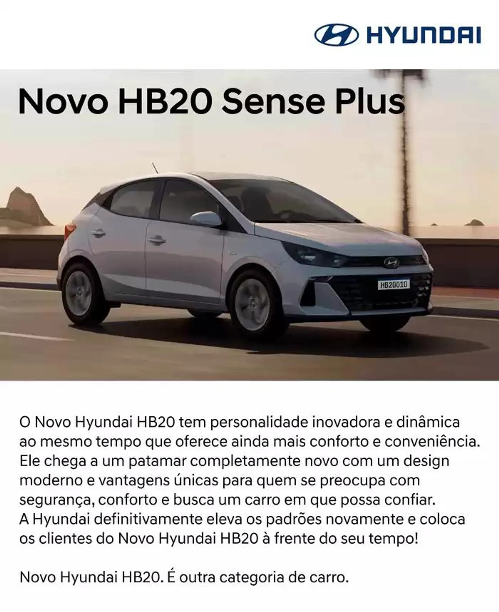 Catalogo Hyundai HB20 - 1