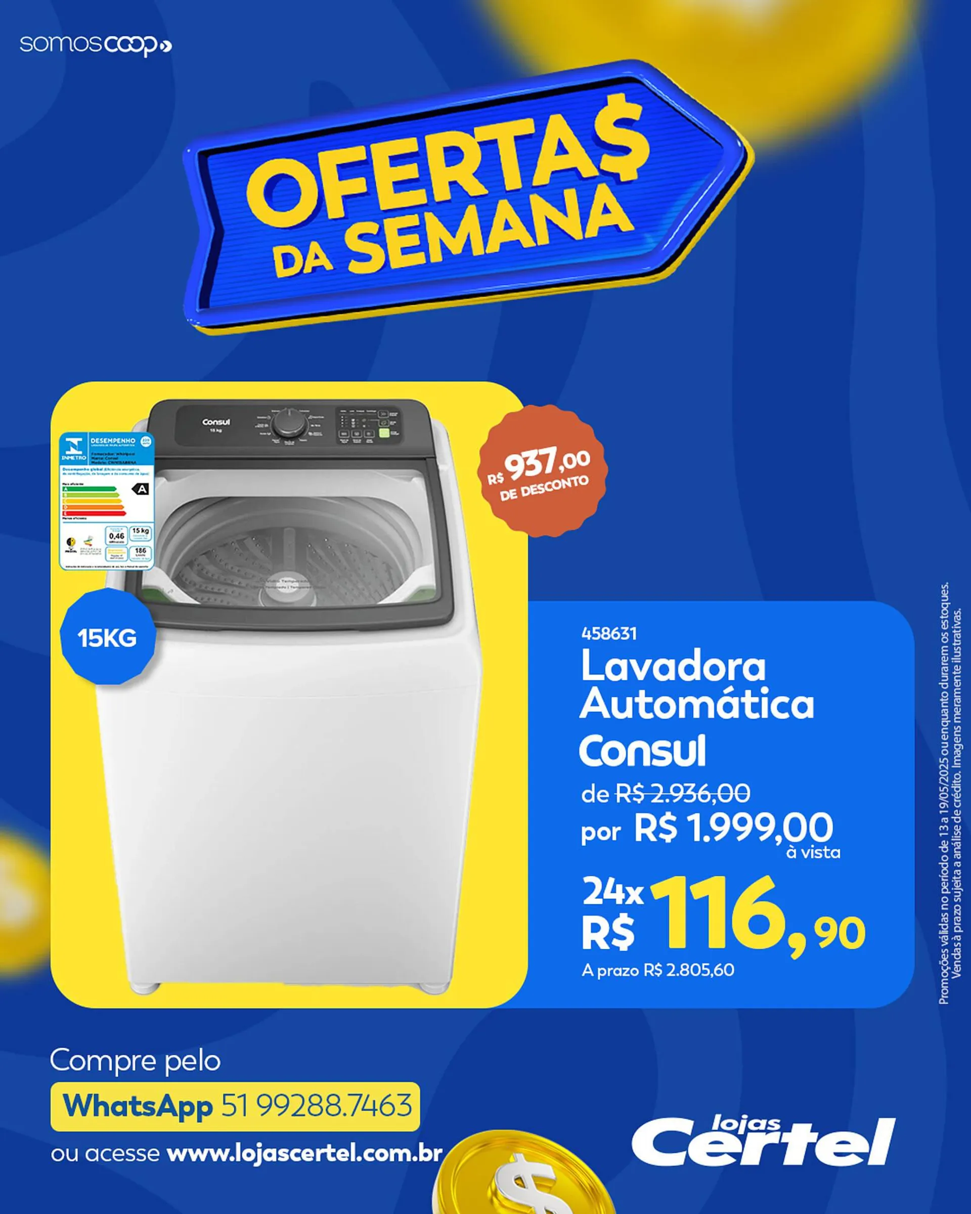 Encarte de Catálogo Lojas Certel 13 de maio até 19 de maio 2025 - Pagina 2