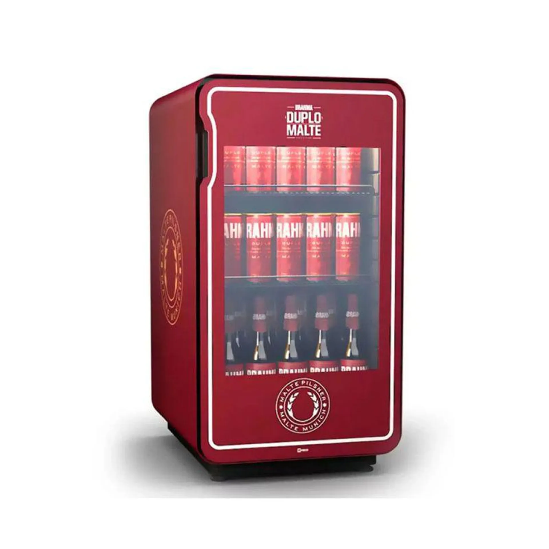 Cervejeira Brahma Duplo Malte Frost Free 100L Vermelha - 127v