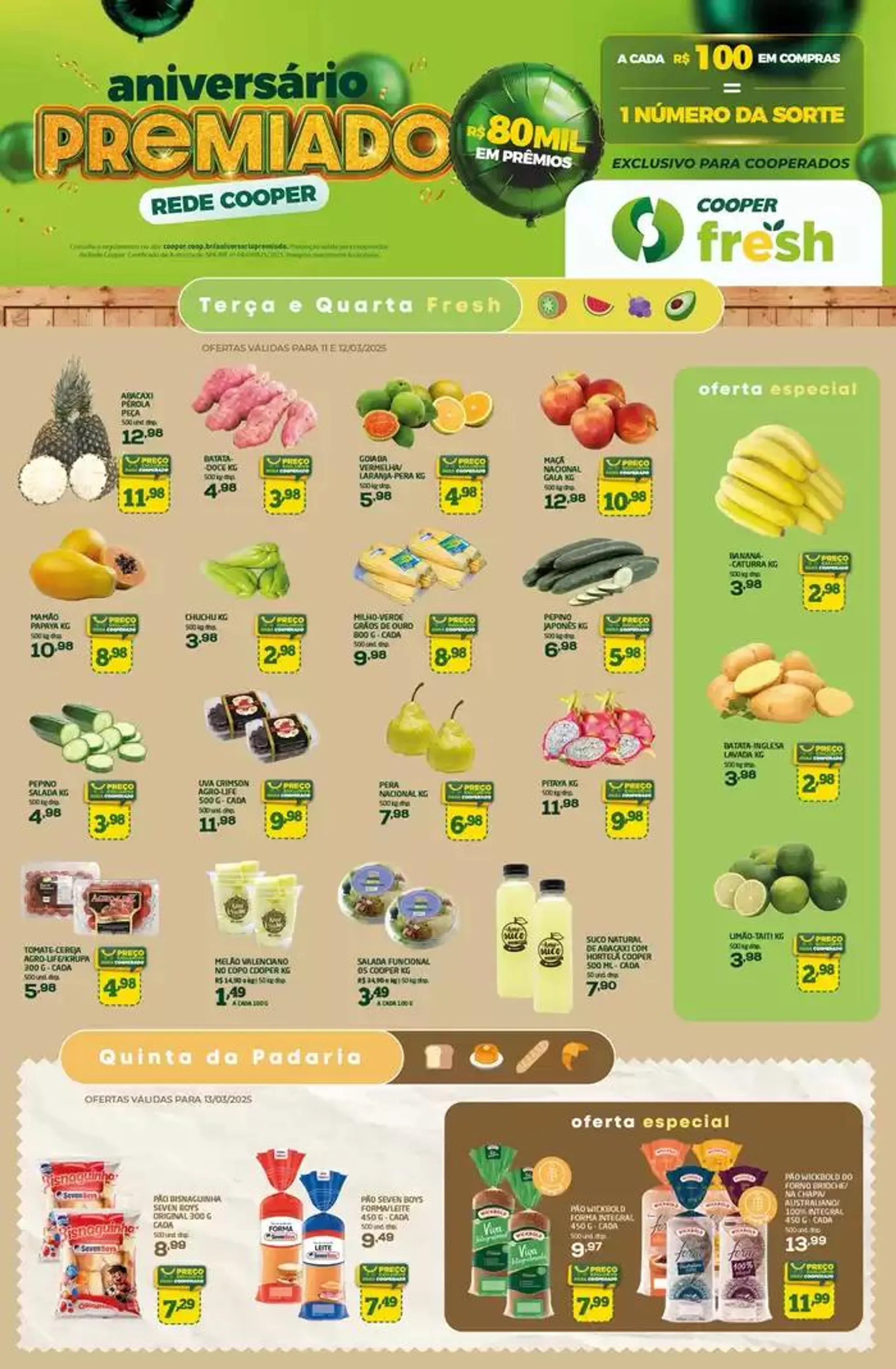 Encarte de Novas ofertas para descobrir 11 de março até 13 de março 2025 - Pagina 1