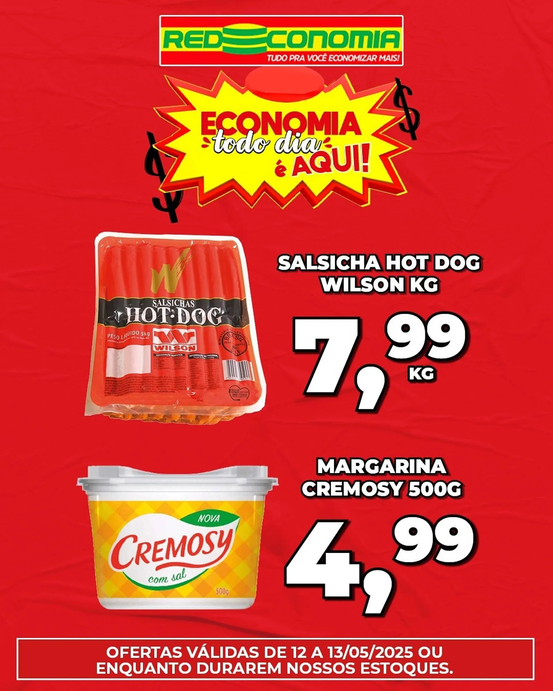Encarte de Catálogo Rede Economia 12 de maio até 13 de maio 2025 - Pagina 1