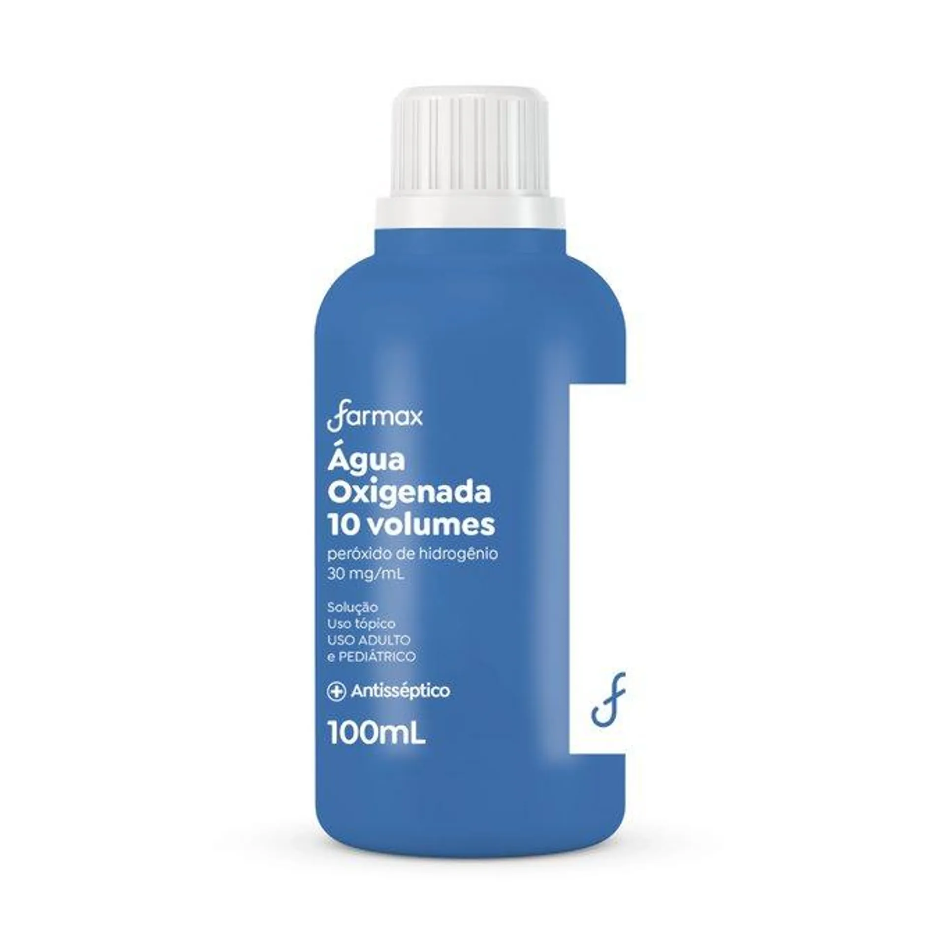 Agua Oxigenada Antisseptico 10 Volumes Farmax 100ml