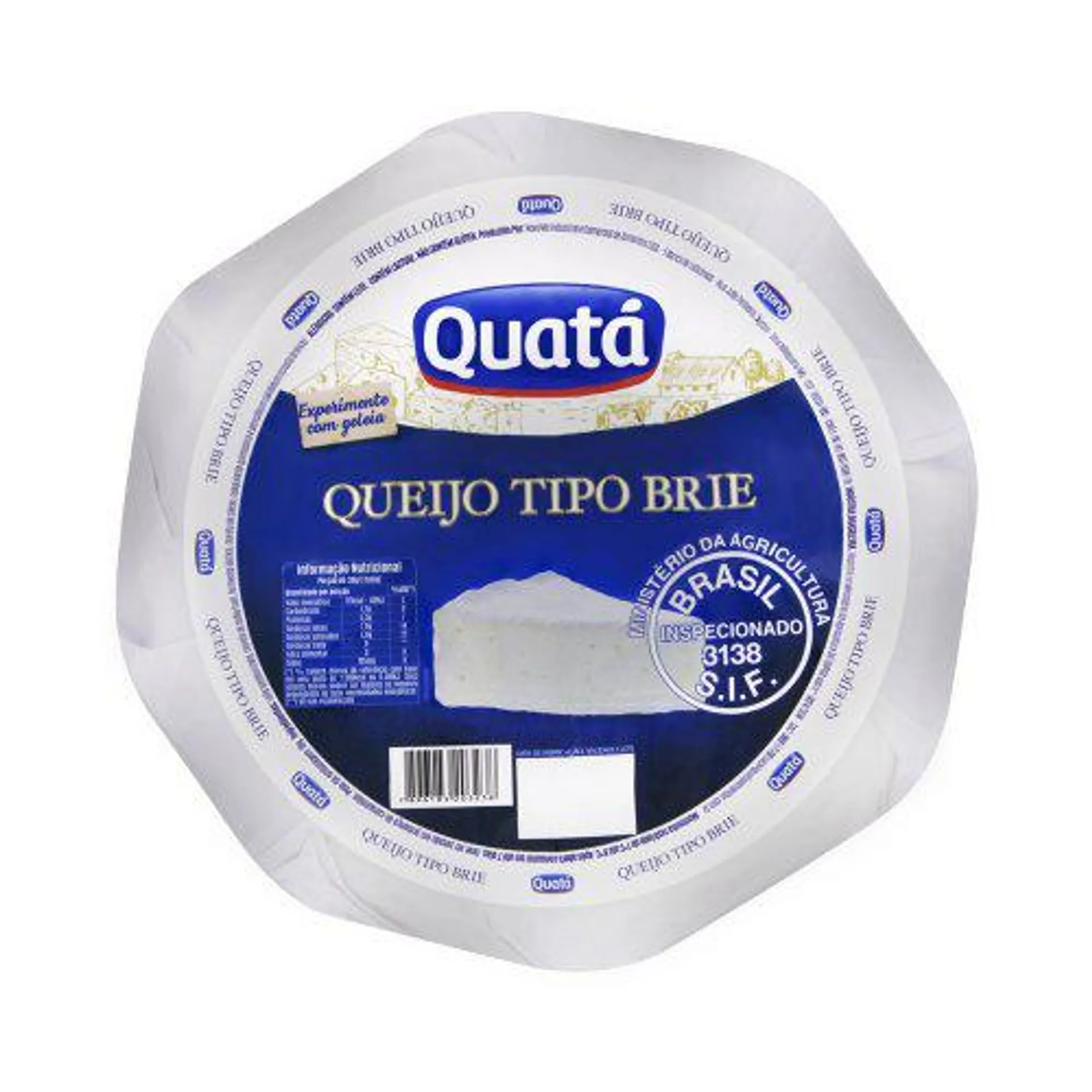 Queijo Brie Quatá 200g