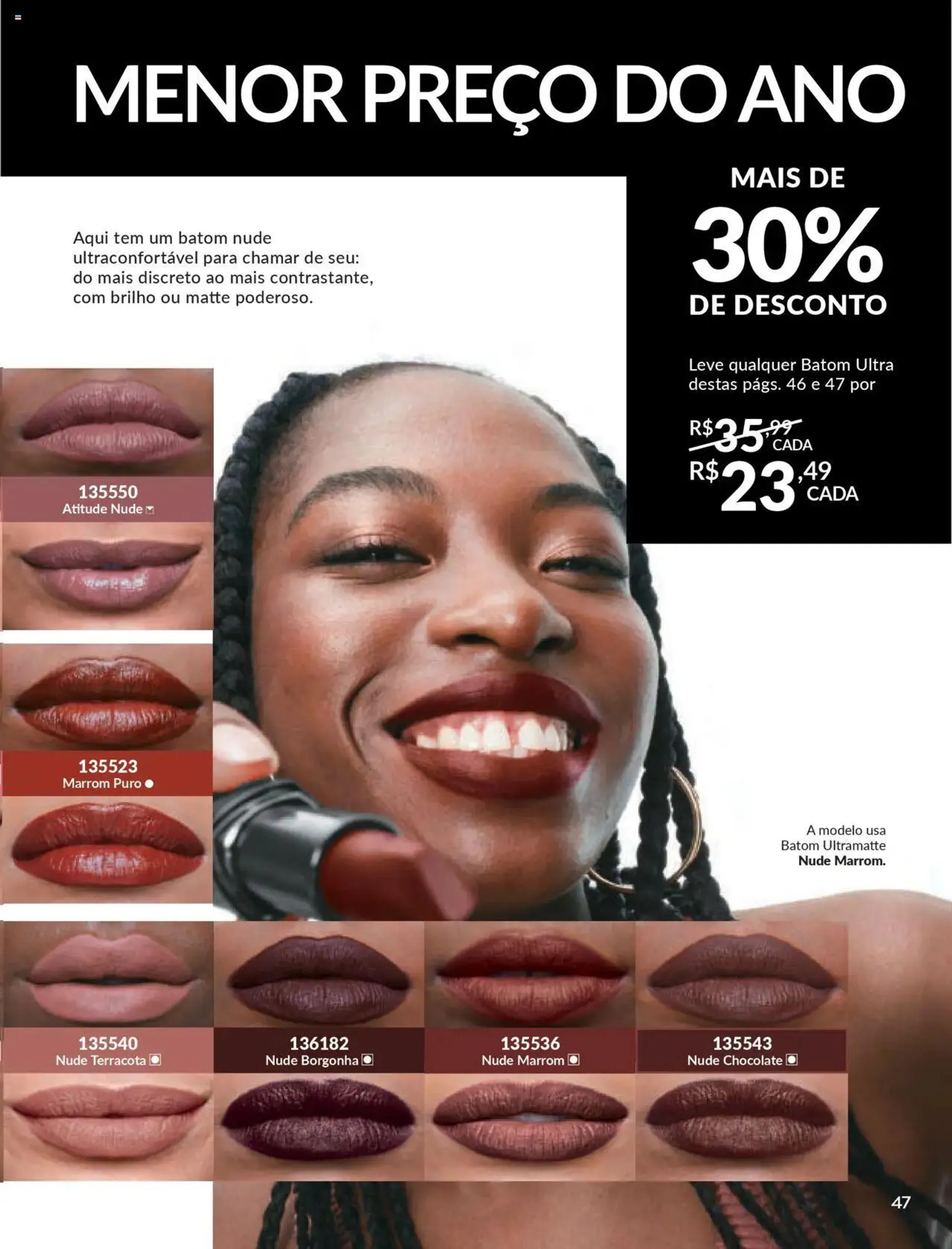 Encarte de Avon - Campanha 07 3 de abril até 1 de maio 2025 - Pagina 47