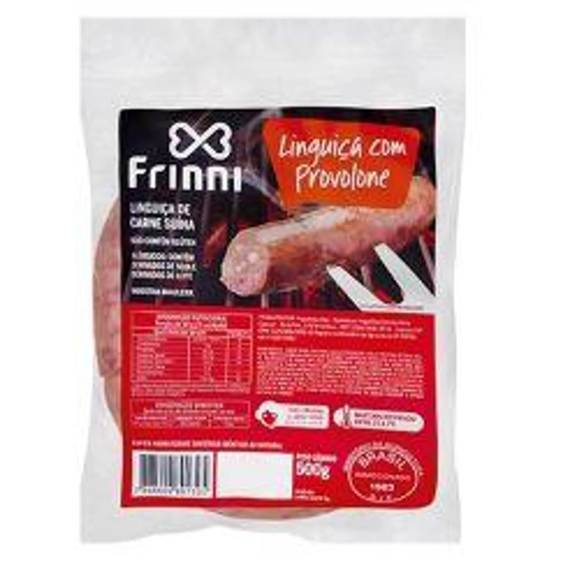 Linguiça Frinni 500g Provolone