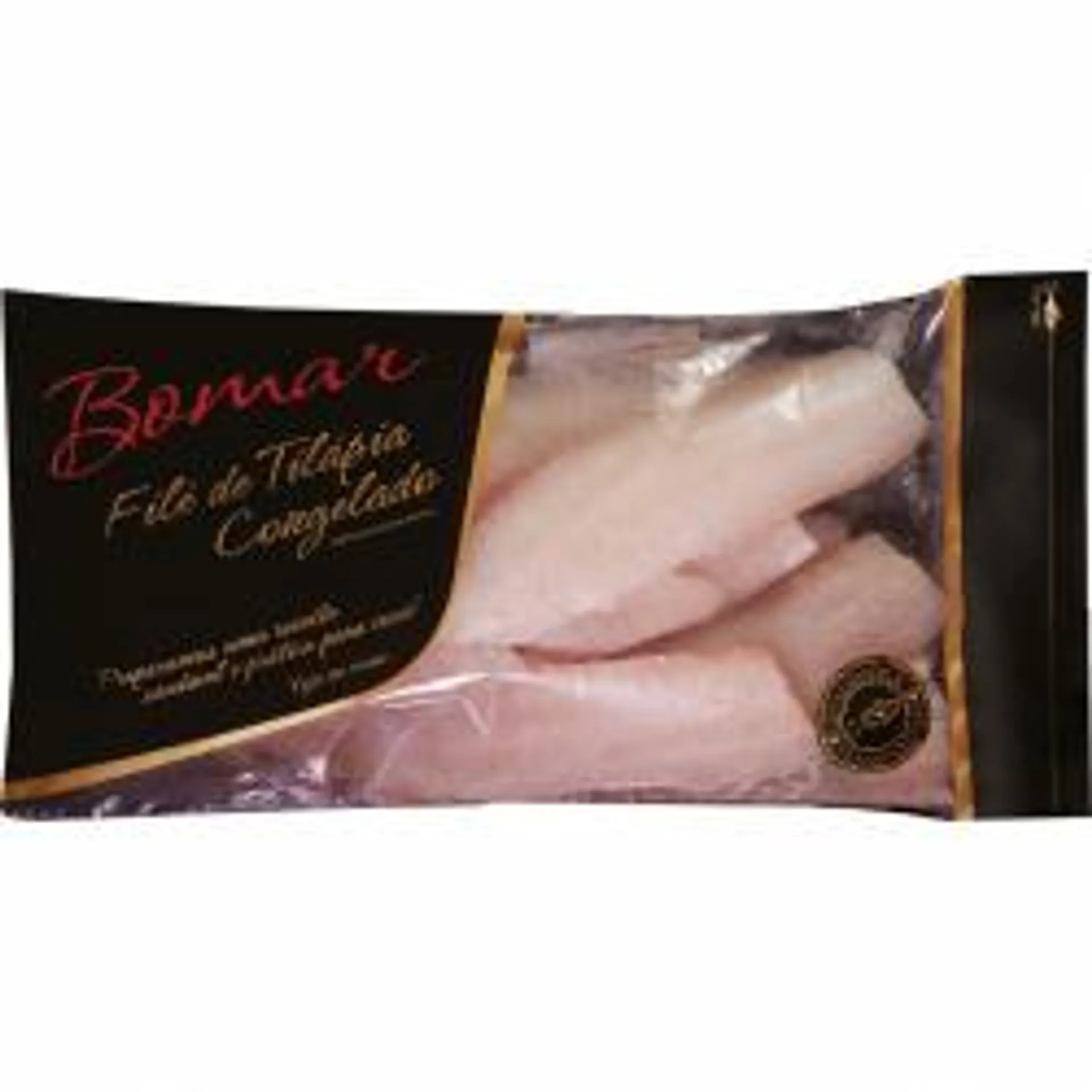 File De Tilapia Bomar Congelada 500g Pacote