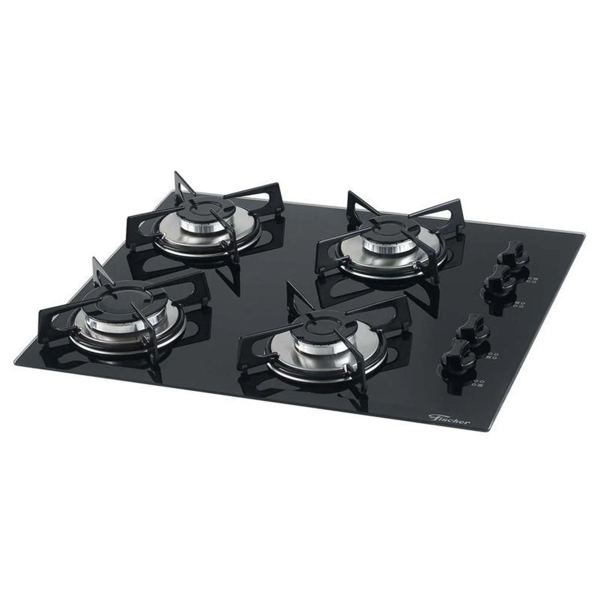 Cooktop Fischer 4 Bocas com Mesa em Vidro Temperado Bivolt - 1519-5713