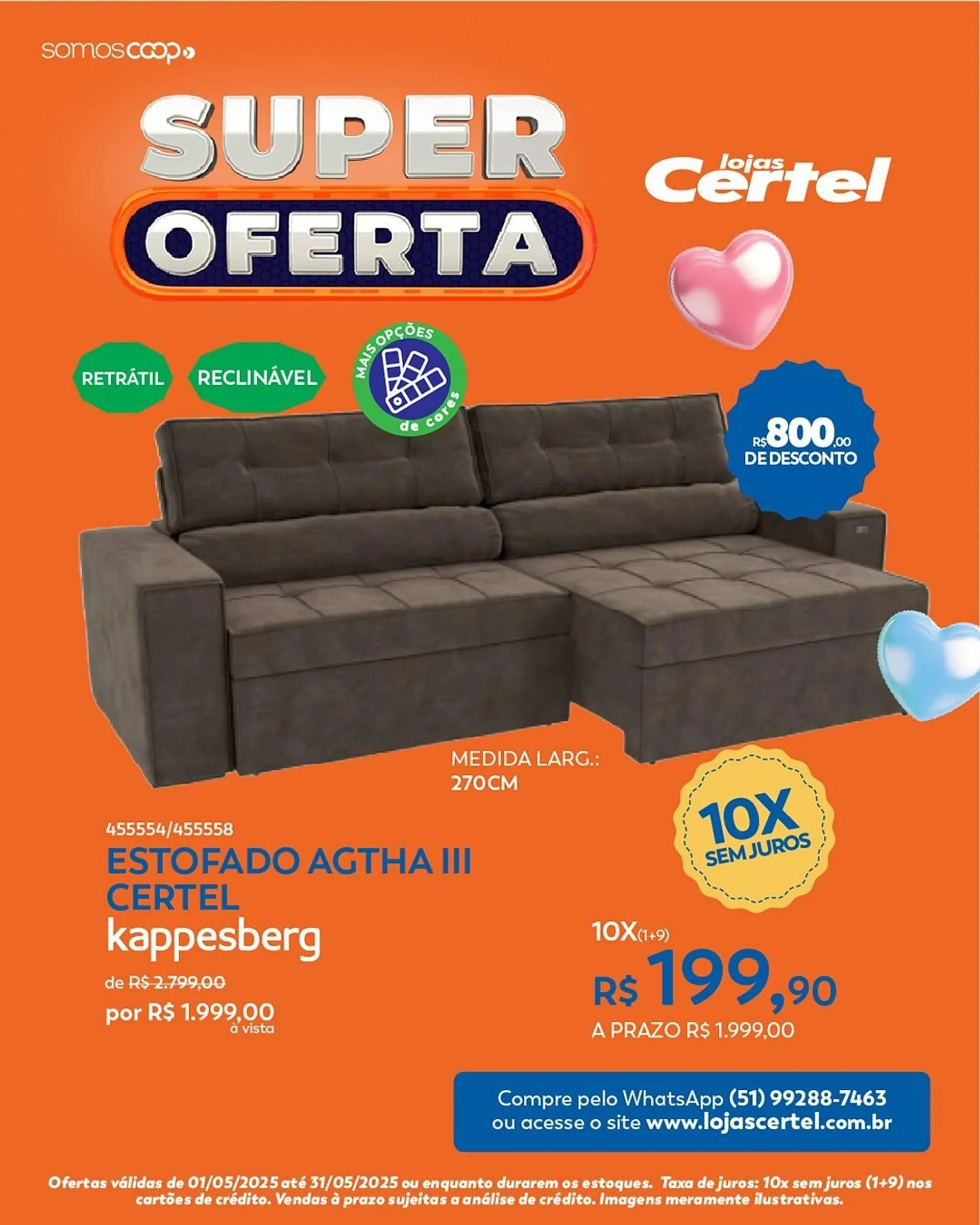 Encarte de Catálogo Lojas Certel 19 de maio até 31 de maio 2025 - Pagina 2
