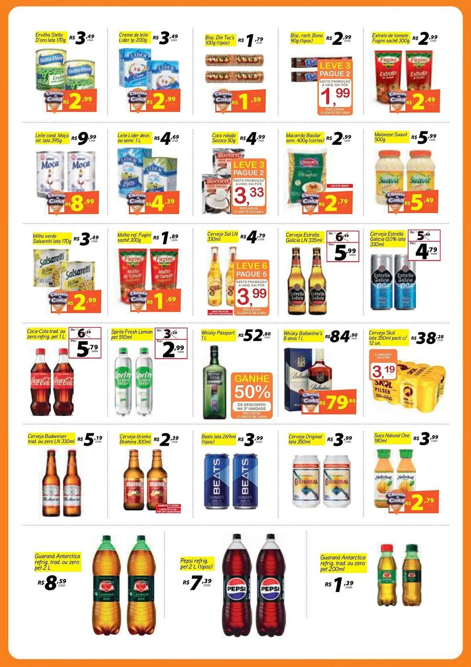 Encarte de Catálogo Tome Leve 22 de abril até 27 de abril 2025 - Pagina 5
