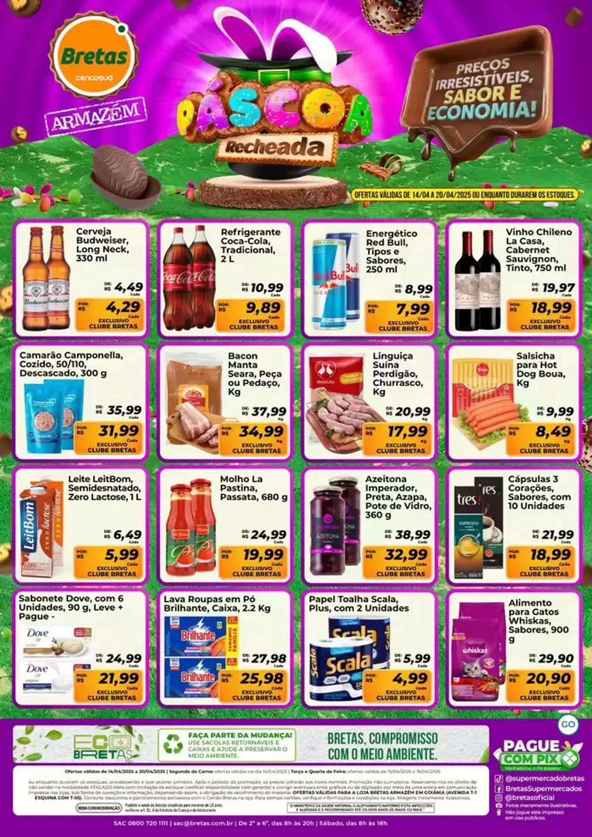 Encarte de Ofertas para caçadores de pechinchas 14 de abril até 20 de abril 2025 - Pagina 1