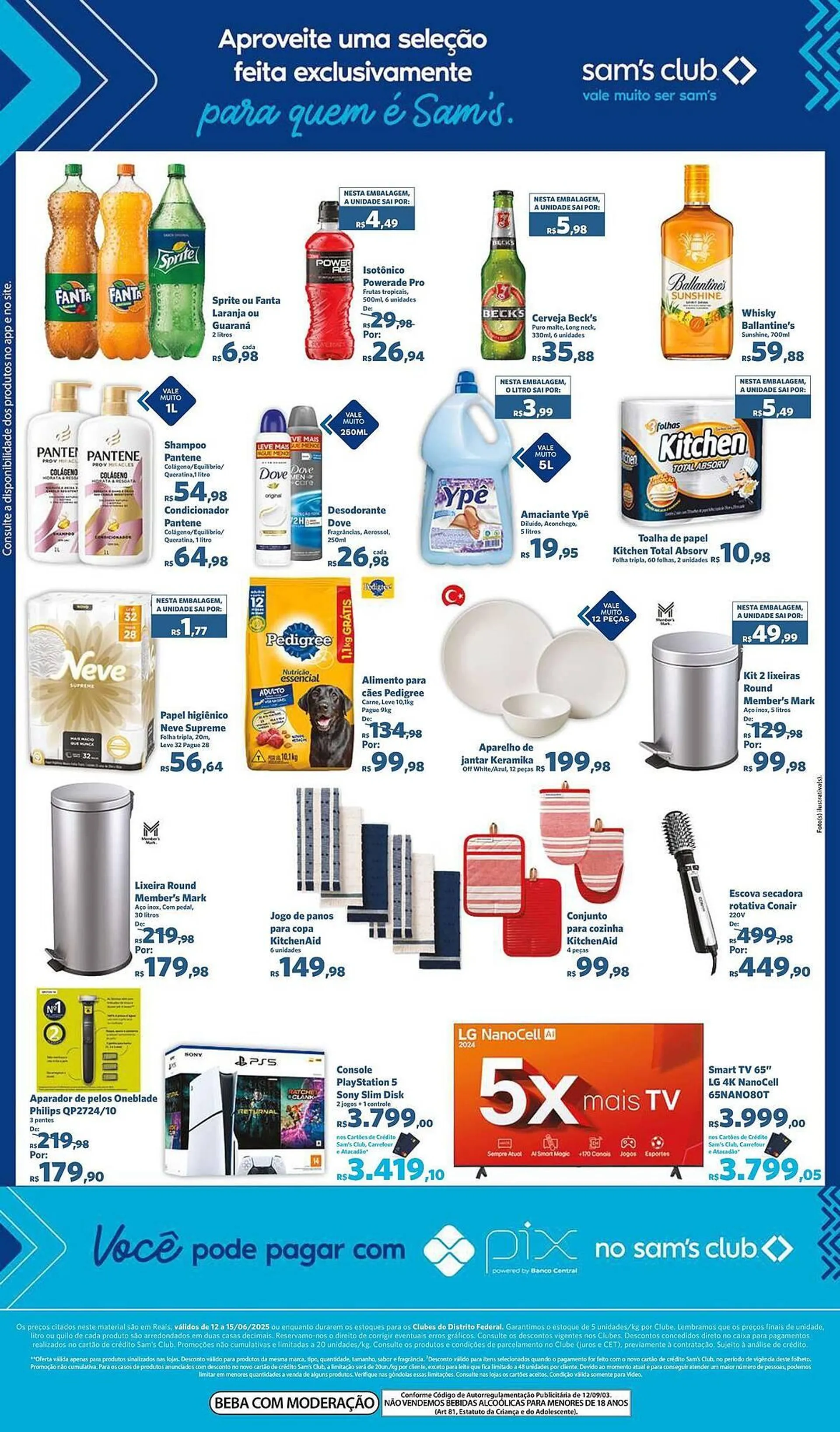 Encarte de Catálogo Sam's Club 12 de junho até 15 de junho 2025 - Pagina 2