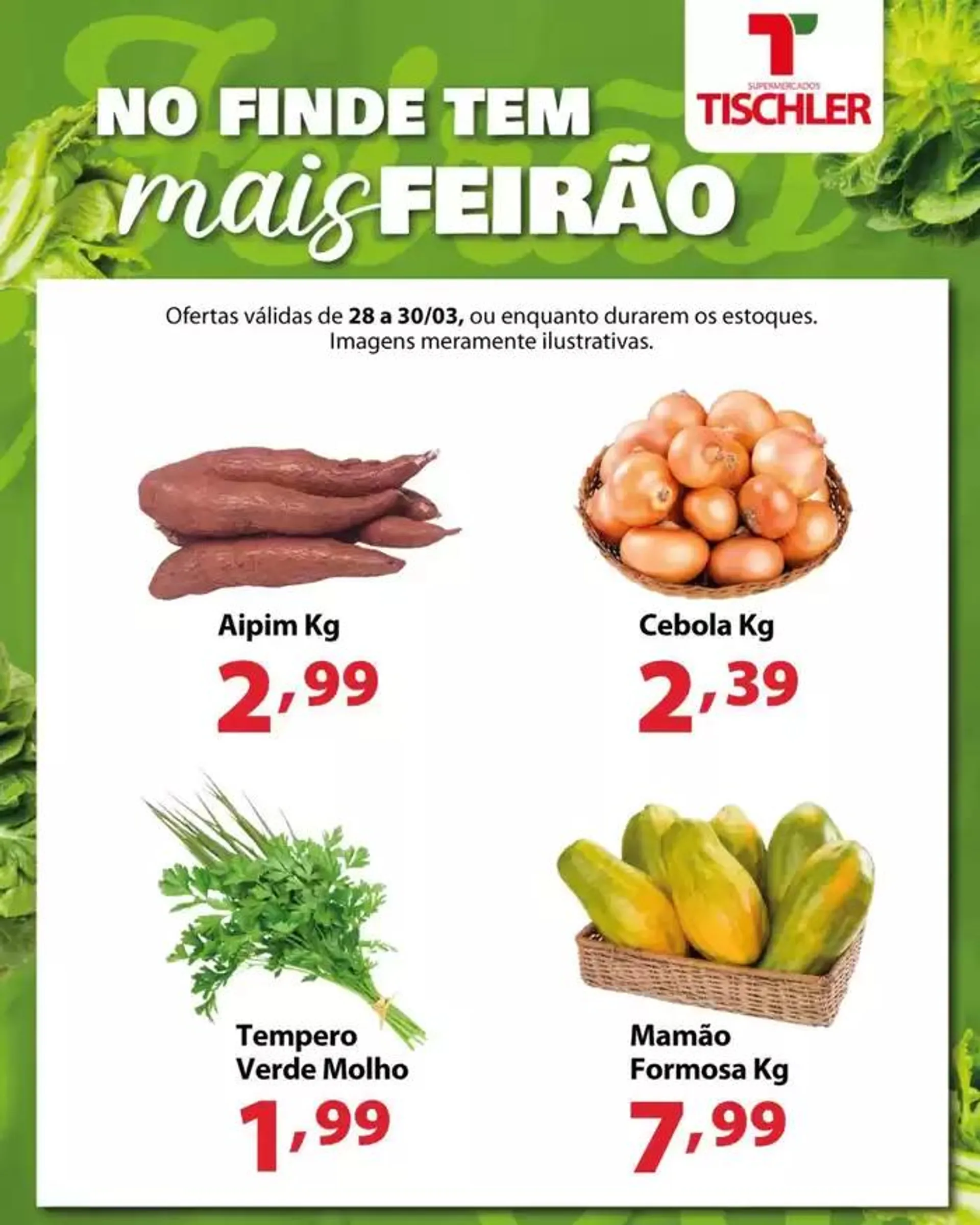 Encarte de Encarte Supermercados Tischler 28 de março até 30 de março 2025 - Pagina 2
