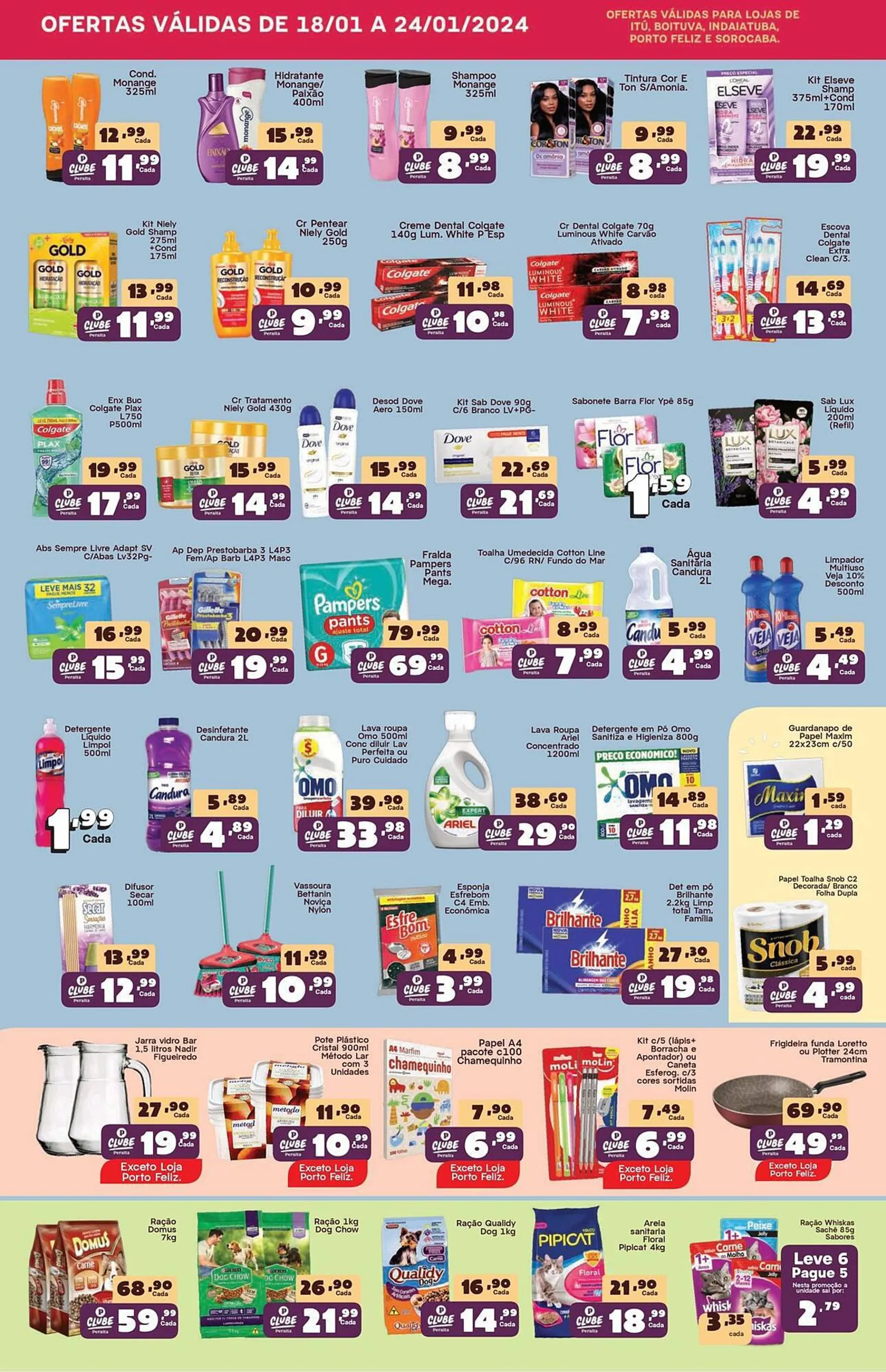 Encarte de Catálogo Paulistão Supermercados 18 de janeiro até 22 de janeiro 2024 - Pagina 2