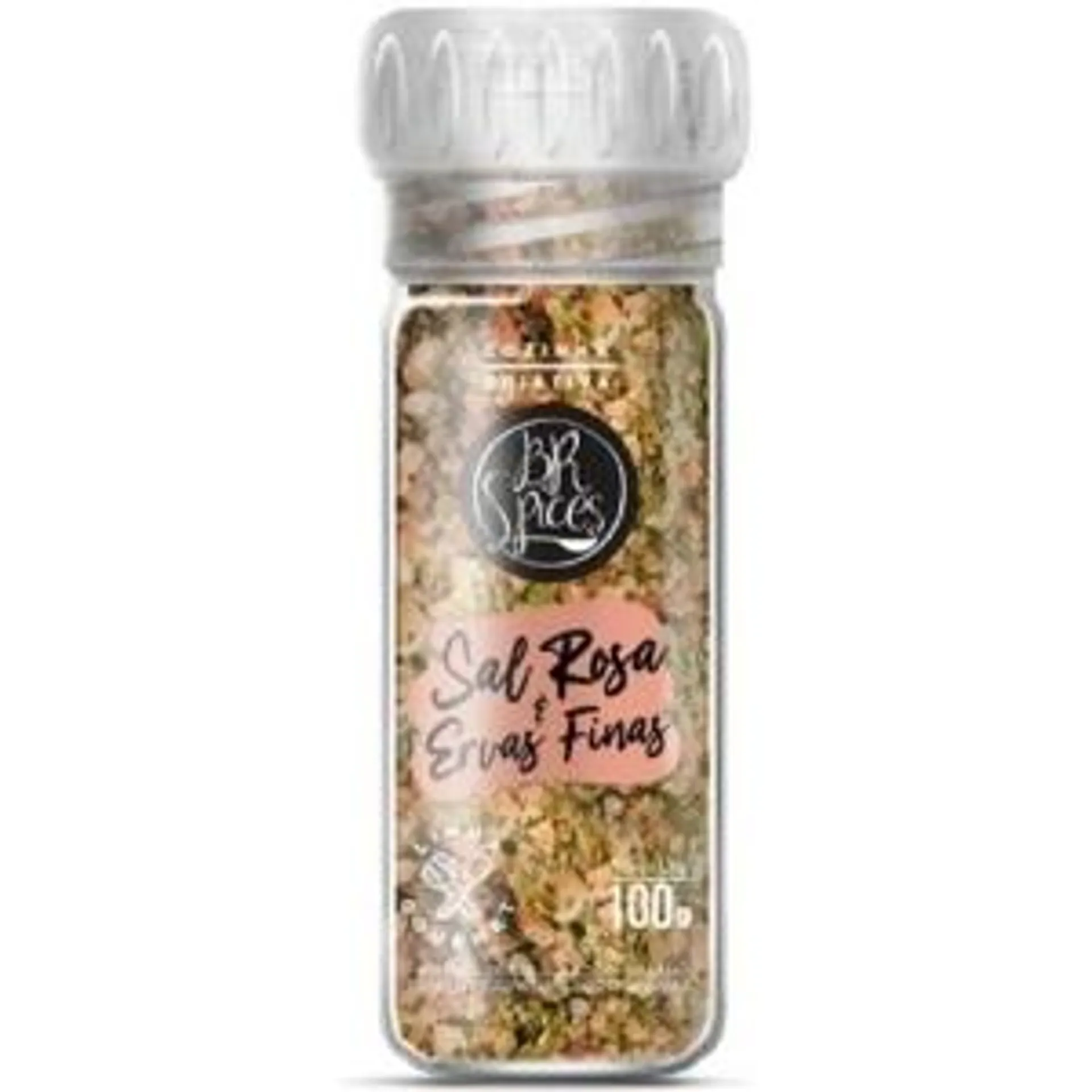 Tempero BR Spices Sal rosa com Ervas Finas com Moedor 100g